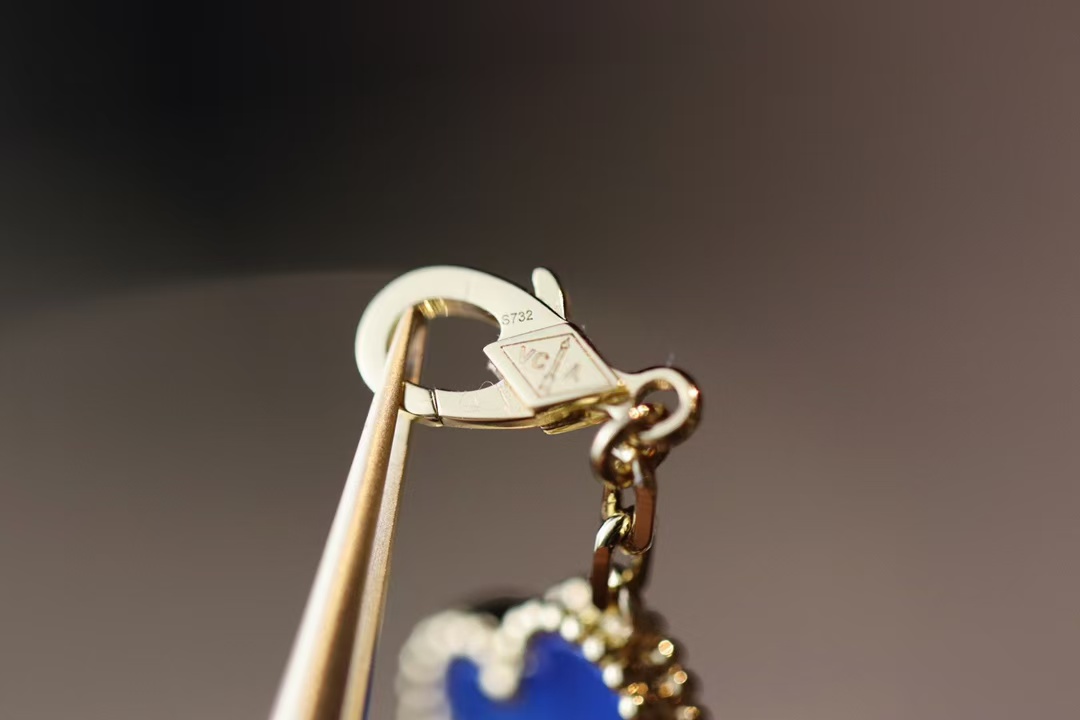 VCA Vintage Alhambra Necklace, 10 Motifs - Best Replica Jewelry™