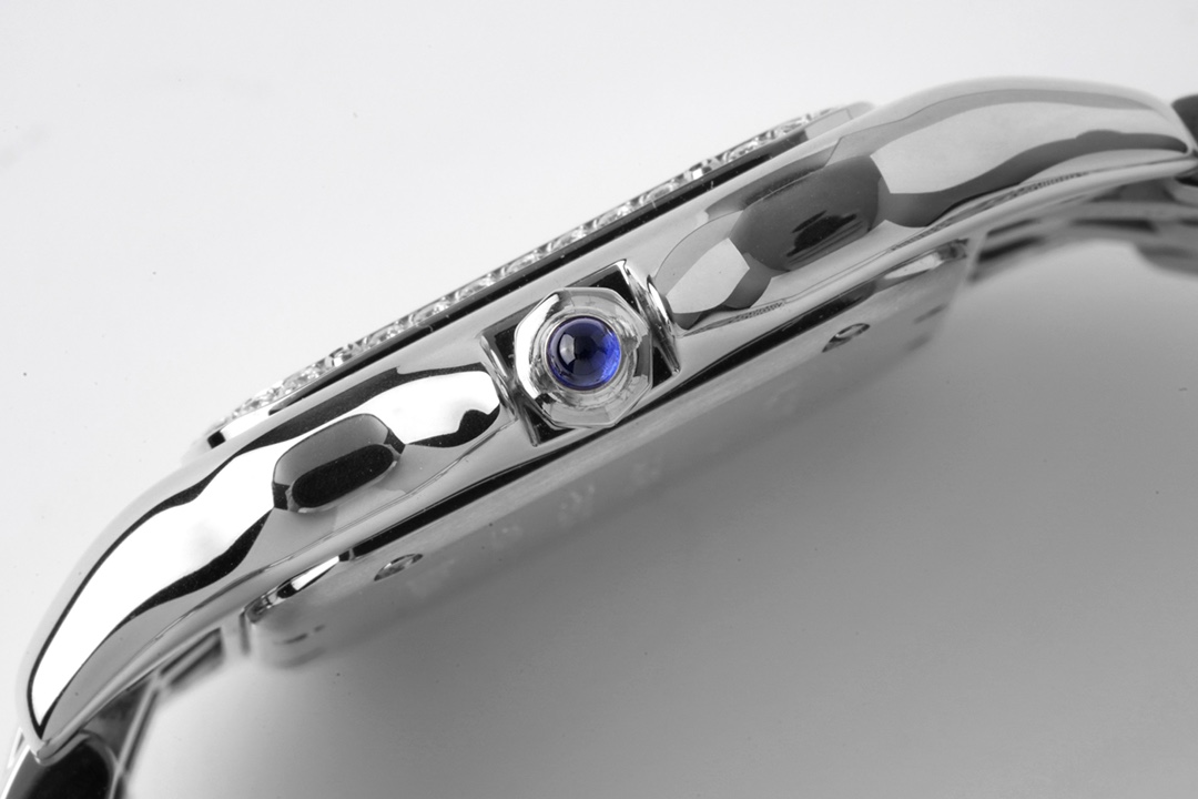 Cartier Silver Panthère de Watch - Medium 27*37MM - Best Replica Jewelry™