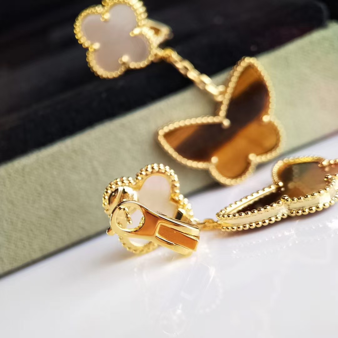 VCA Lucky Alhambra Earrings, 2 Motifs - Best Replica Jewelry™