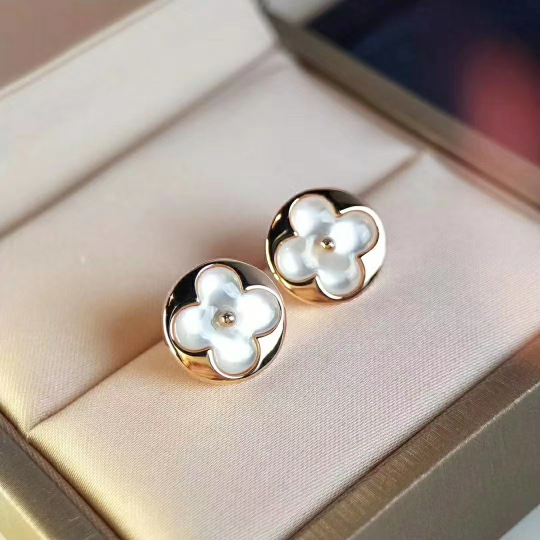 Louis Vuitton Color Blossom Sun Ear Stud Earrings - Best Replica Jewelry™