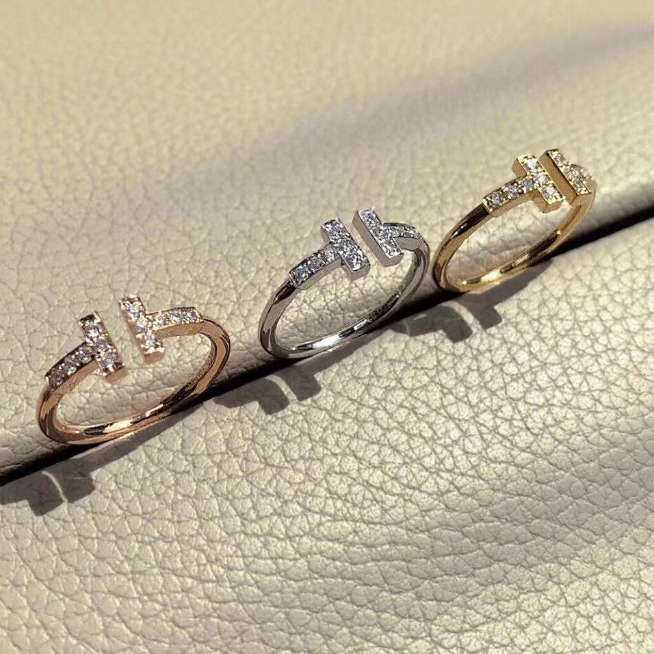 Tiffany Doube T Rings - Best Replica Jewelry™