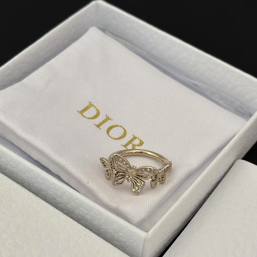 Dior Three Butterfly Ring - Best Replica Jewelry™