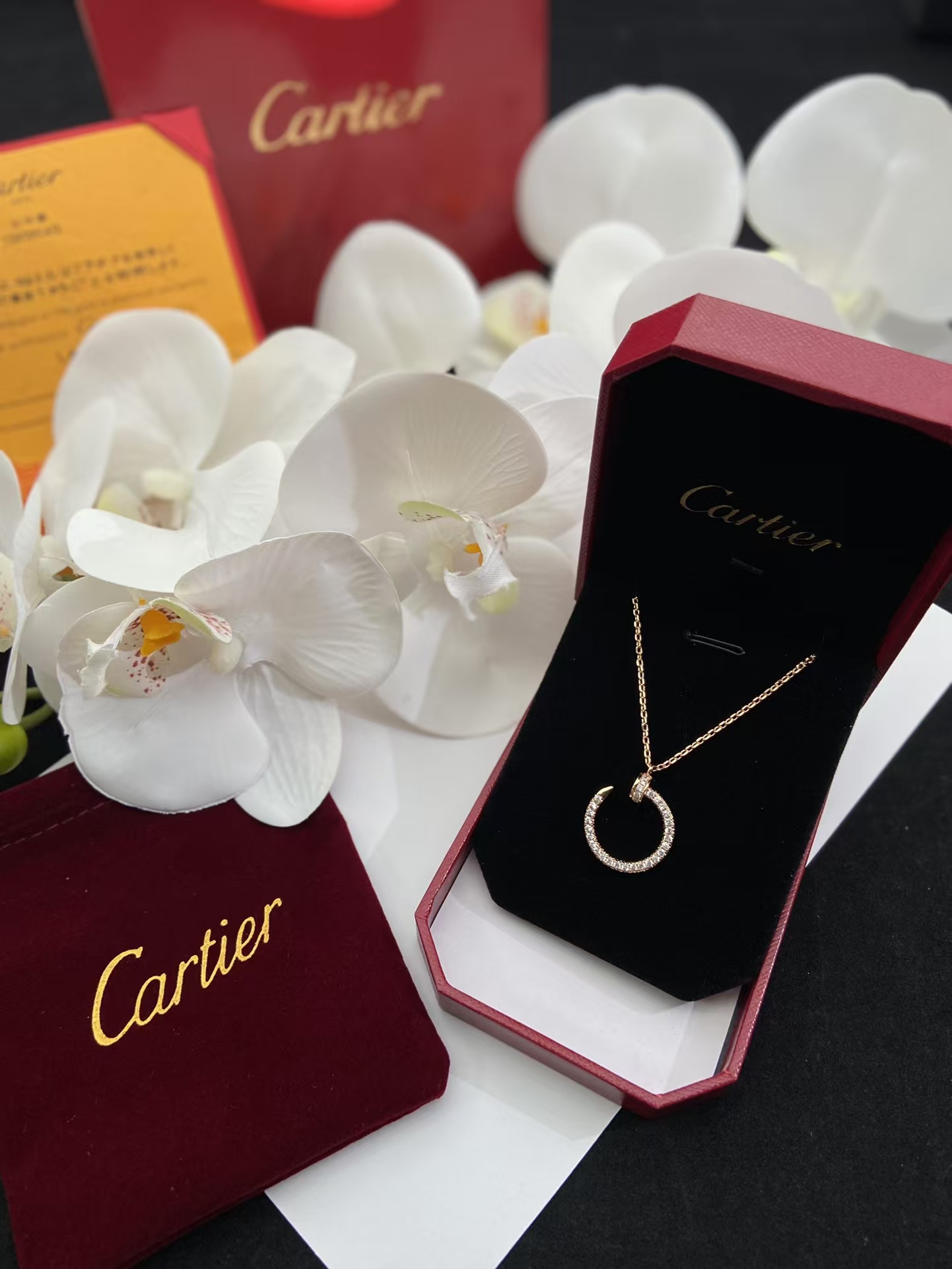 Cartier Juste un Clou Necklace - Diamond - Best Replica Jewelry™