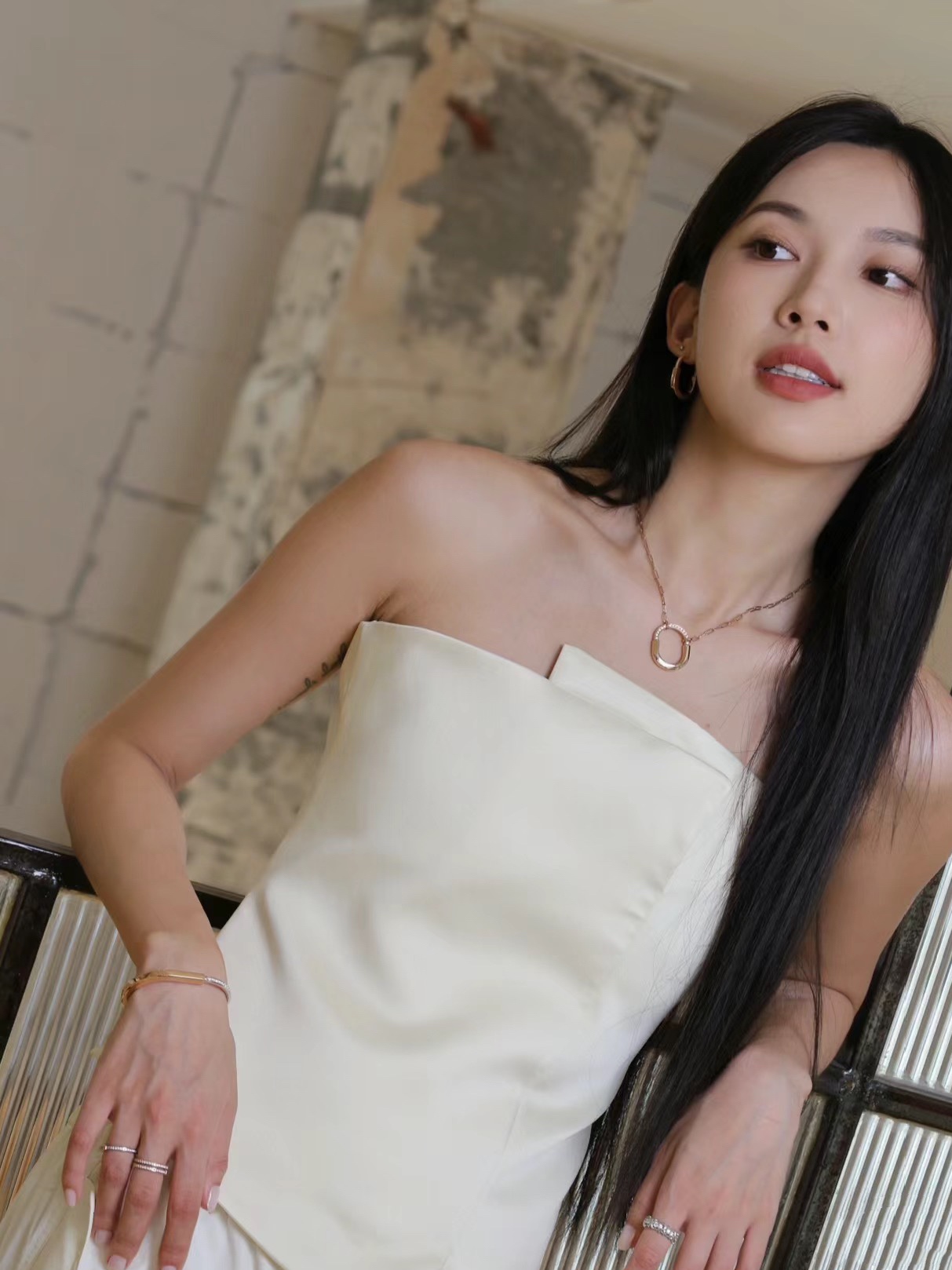 Tiffany Long Lock Pendant Necklace - Best Replica Jewelry™