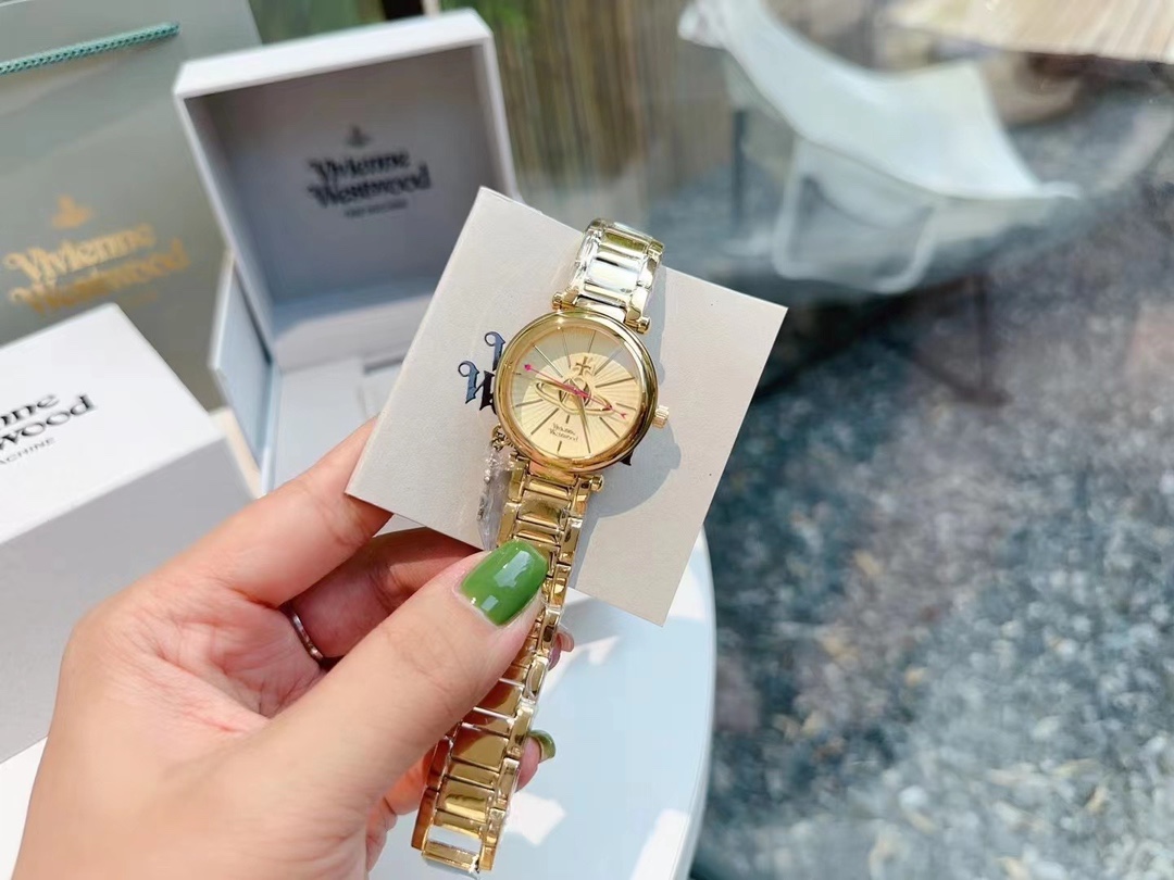 Vivienne Westwood Elegant Gold Watch - 29MM - Best Replica Jewelry™