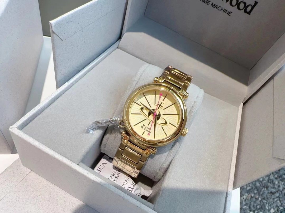 Vivienne Westwood Elegant Gold Watch - 29MM - Best Replica Jewelry™