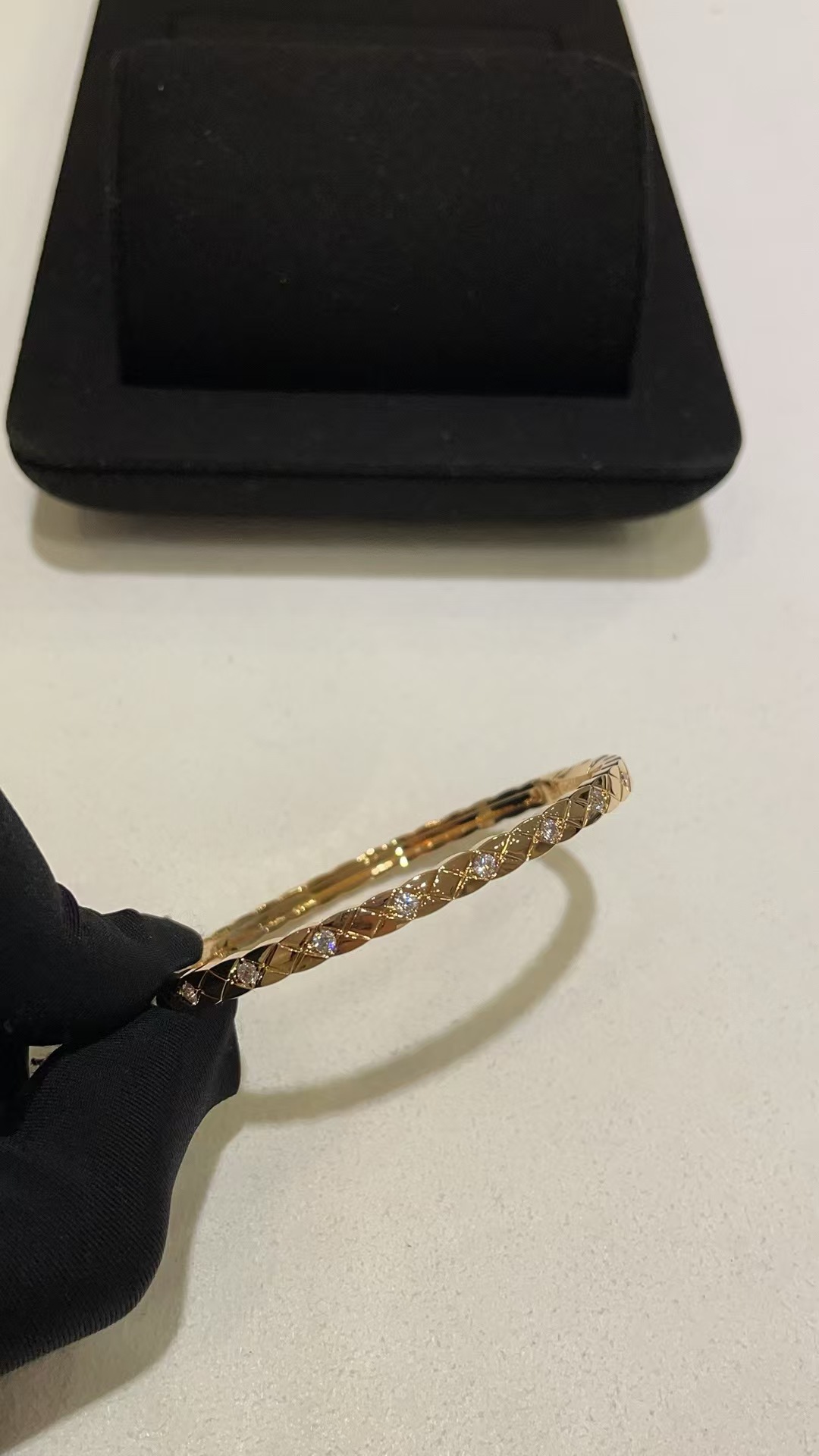 Chanel Coco Crush Mini Bangle Bracelet - Best Replica Jewelry™