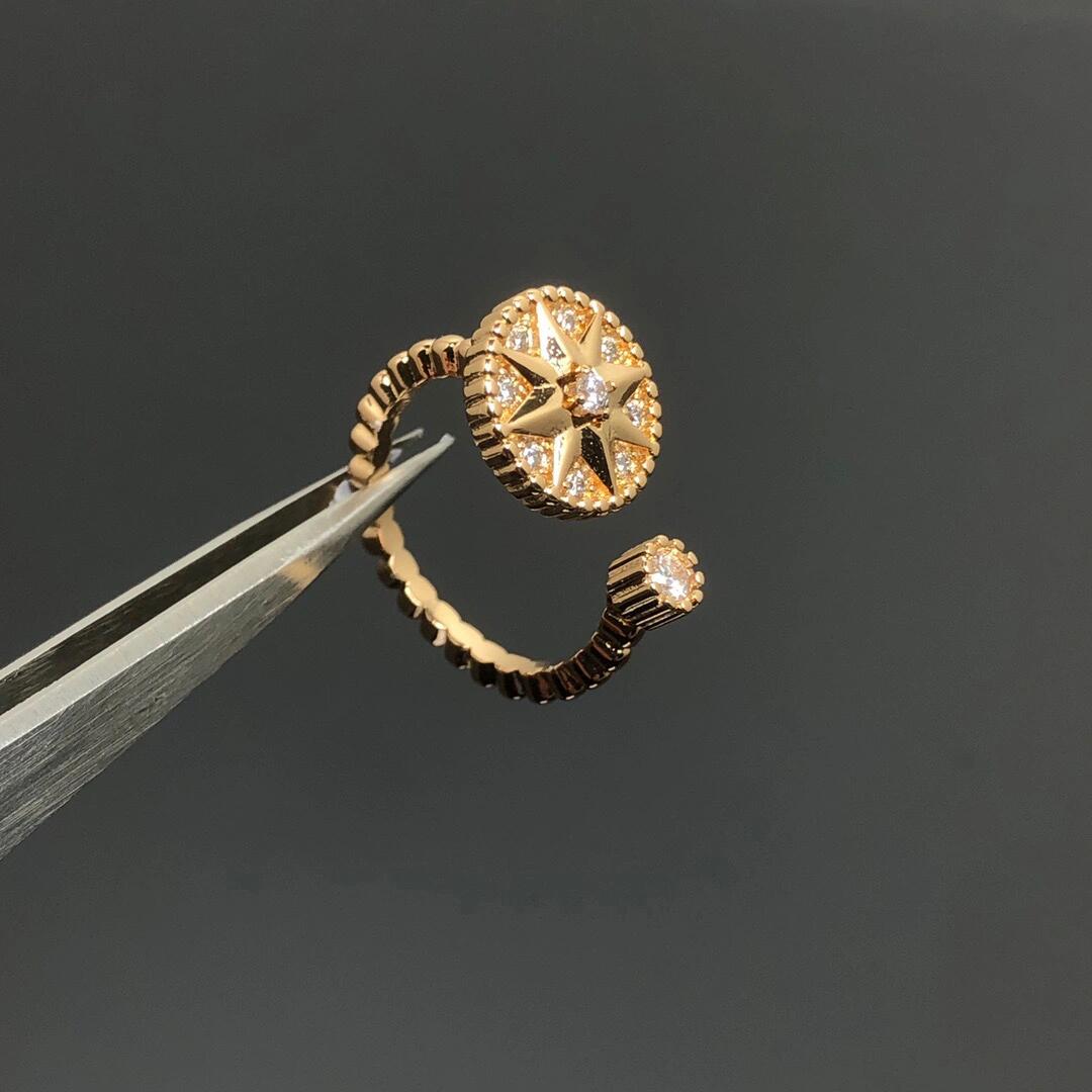 Dior North Star Rose Des Vents Ring - Best Replica Jewelry™