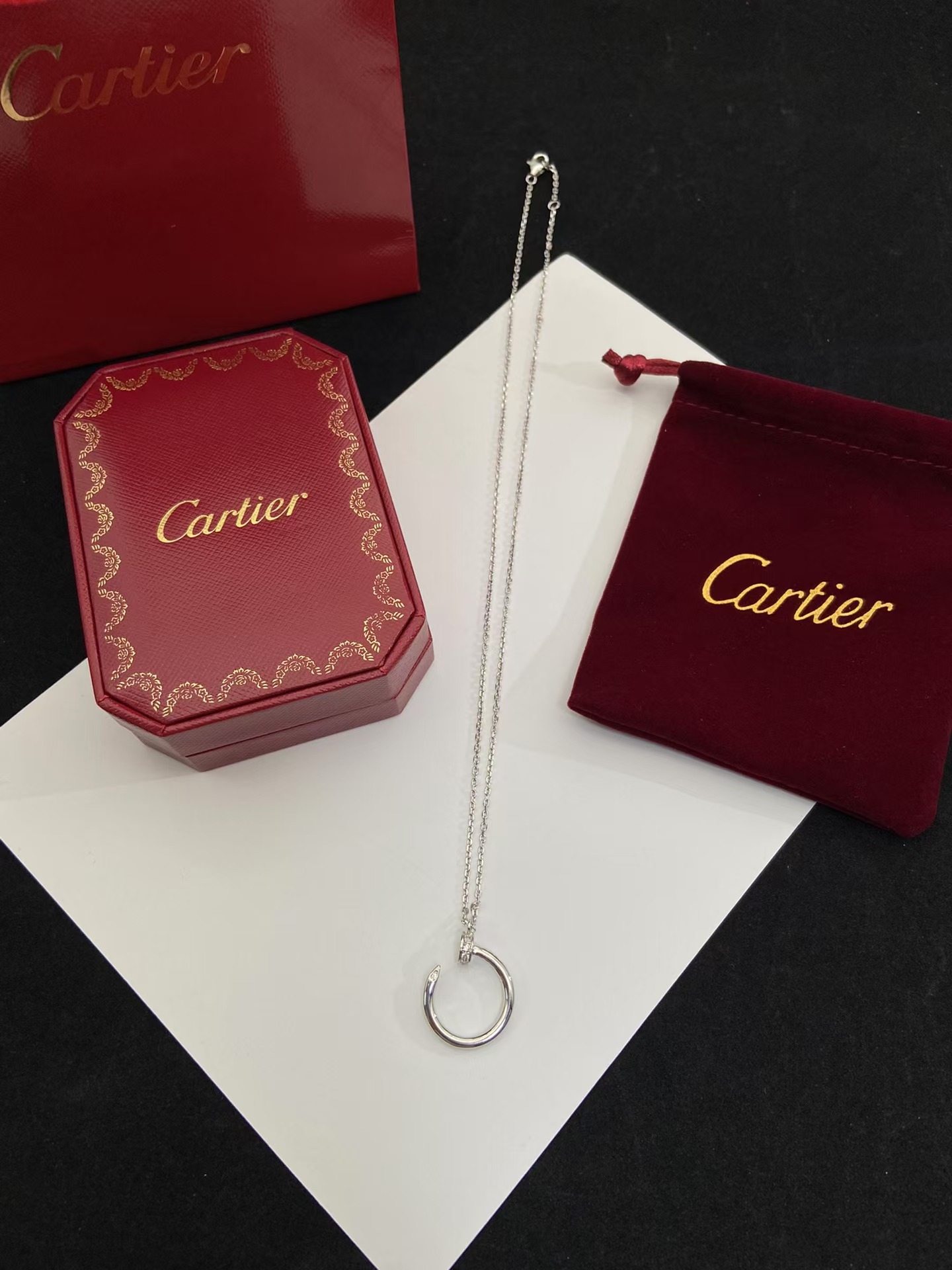 Cartier Juste un Clou Necklace - Best Replica Jewelry™