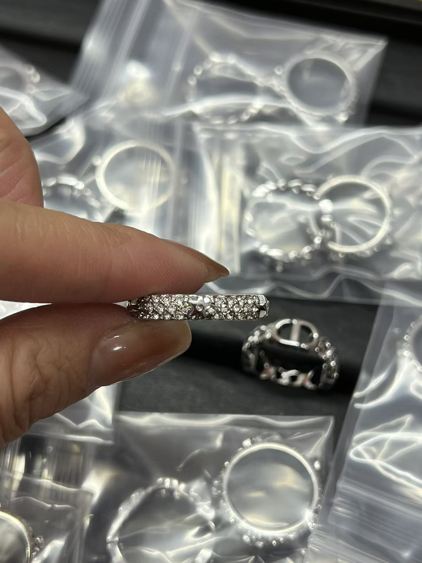 Dior CD Star Stacking Rings - 2 Pieces - Best Replica Jewelry™