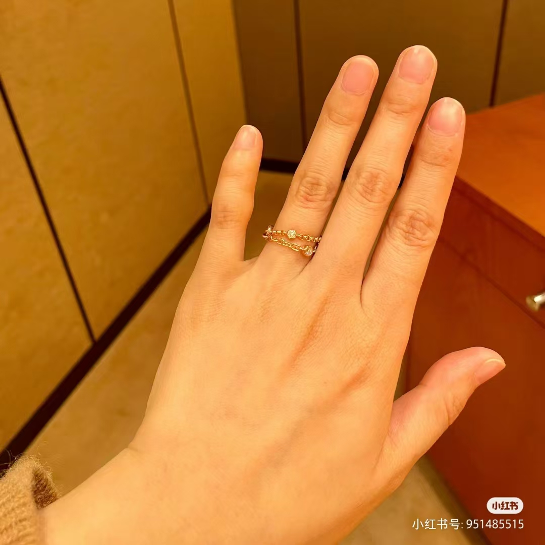 Hermes Chaine D'ancre Enchainee Ring - Best Replica Jewelry™