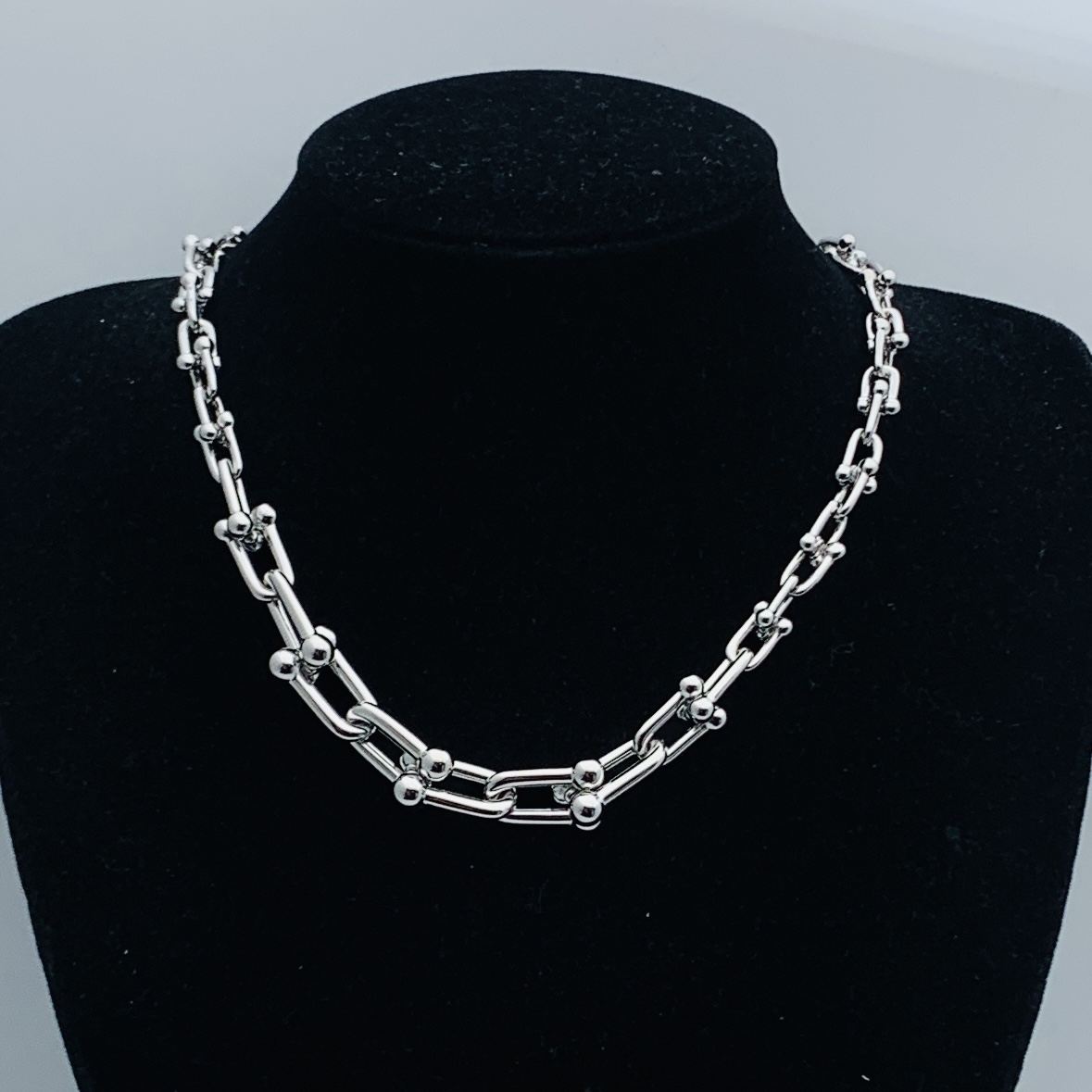 Tiffany HardWear Link Necklace - Best Replica Jewelry™