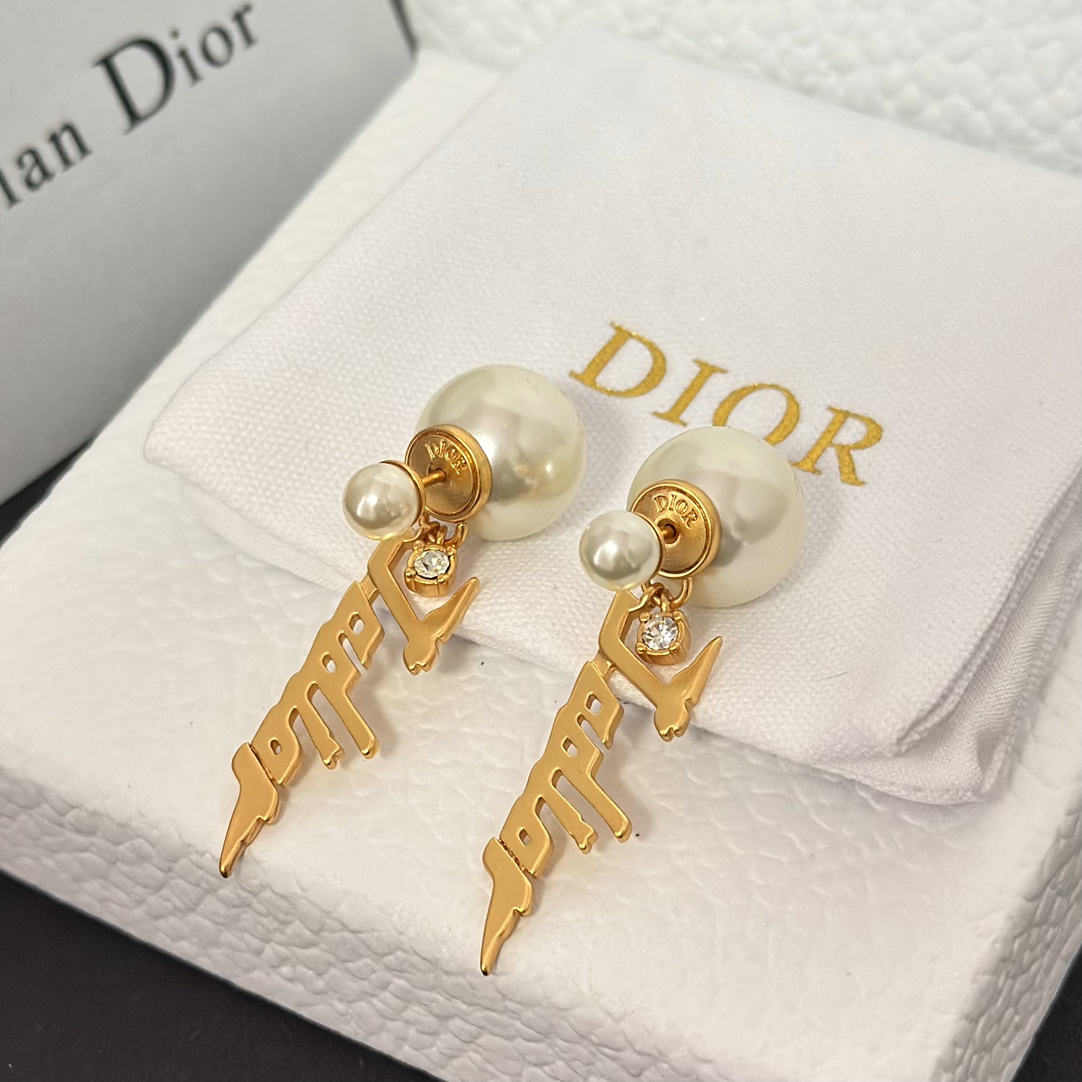 Dior Tassel JADIOR Pearl Earrings - Best Replica Jewelry™