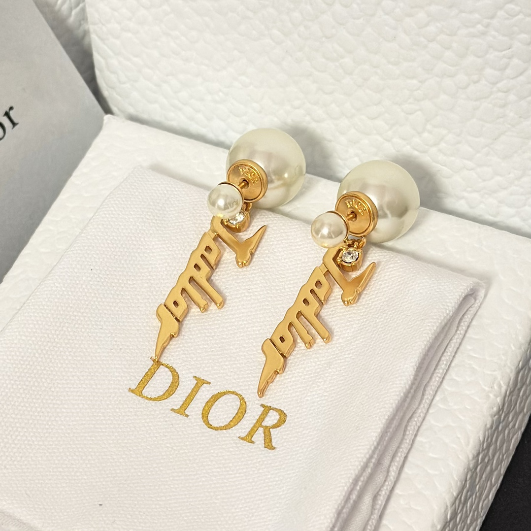 Dior Tassel JADIOR Pearl Earrings - Best Replica Jewelry™