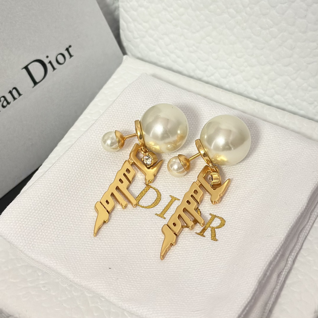Dior Tassel JADIOR Pearl Earrings - Best Replica Jewelry™