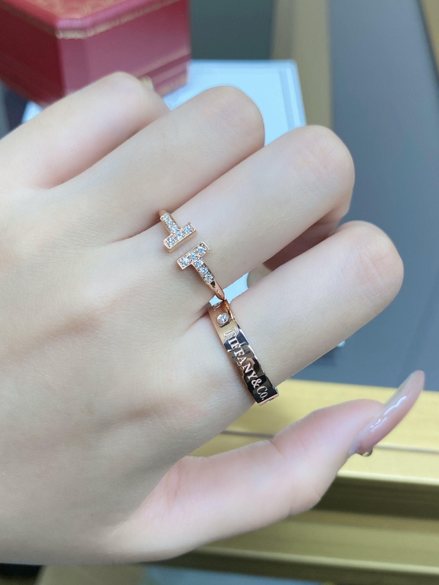 Tiffany Letters Ring - Best Replica Jewelry™