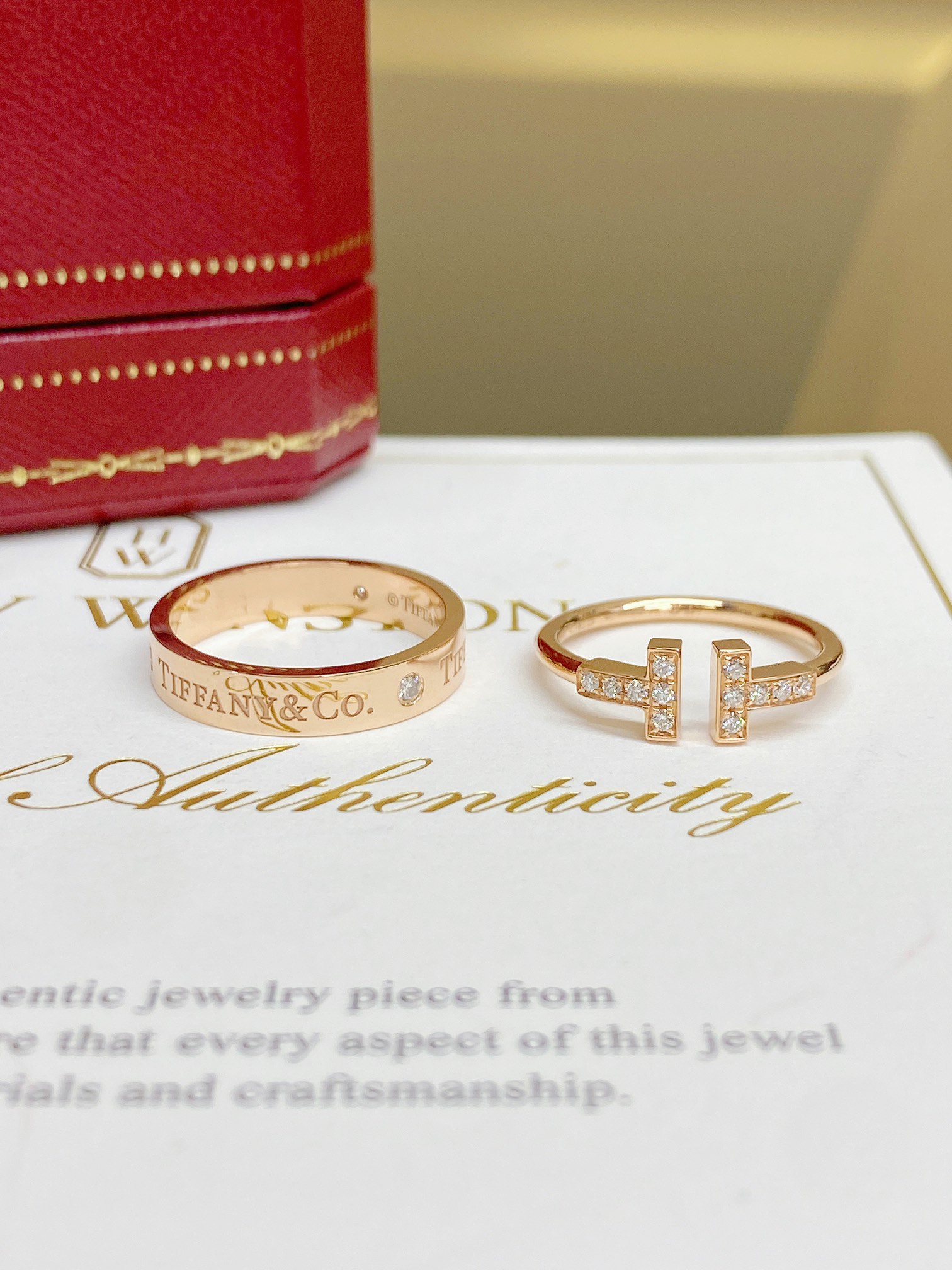 Tiffany Letters Ring - Best Replica Jewelry™