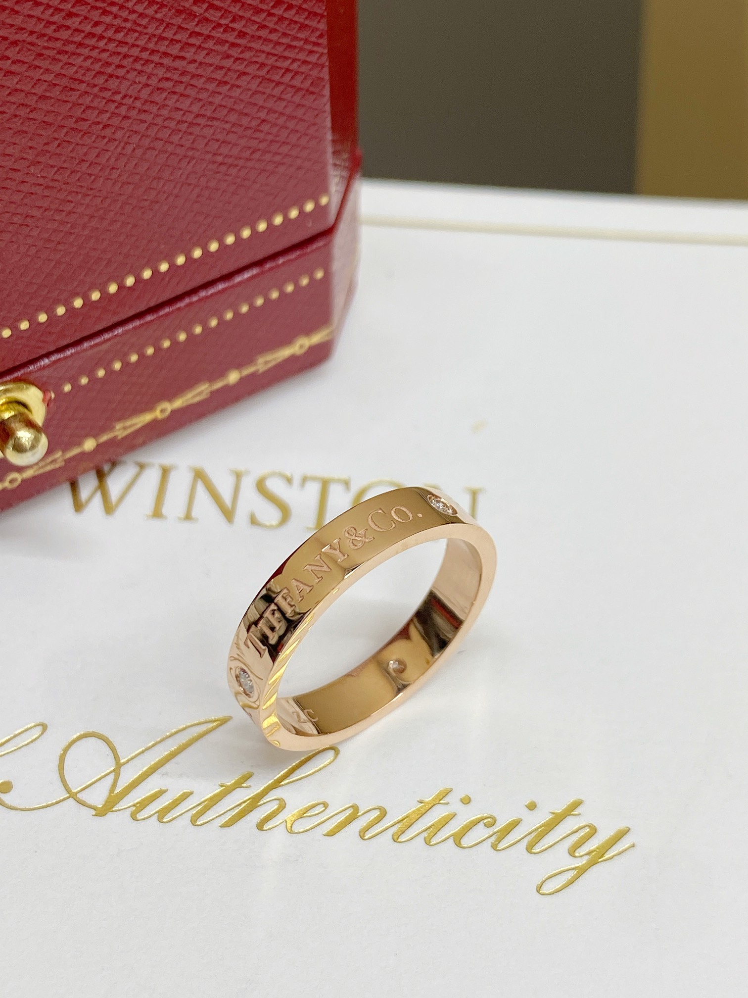 Tiffany Letters Ring - Best Replica Jewelry™