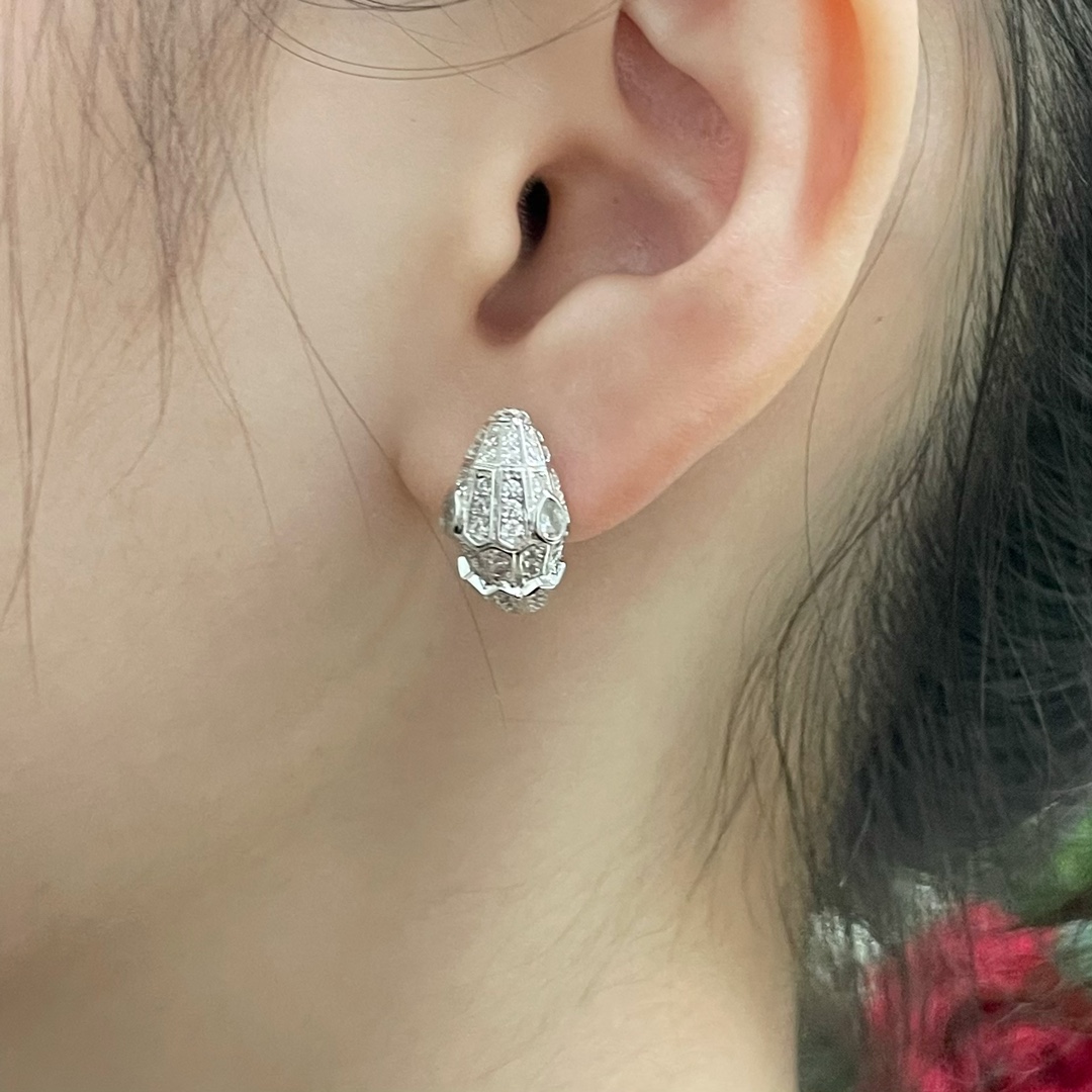 Bvlgari Serpenti Seduttori Snake Earrings - Best Replica Jewelry™
