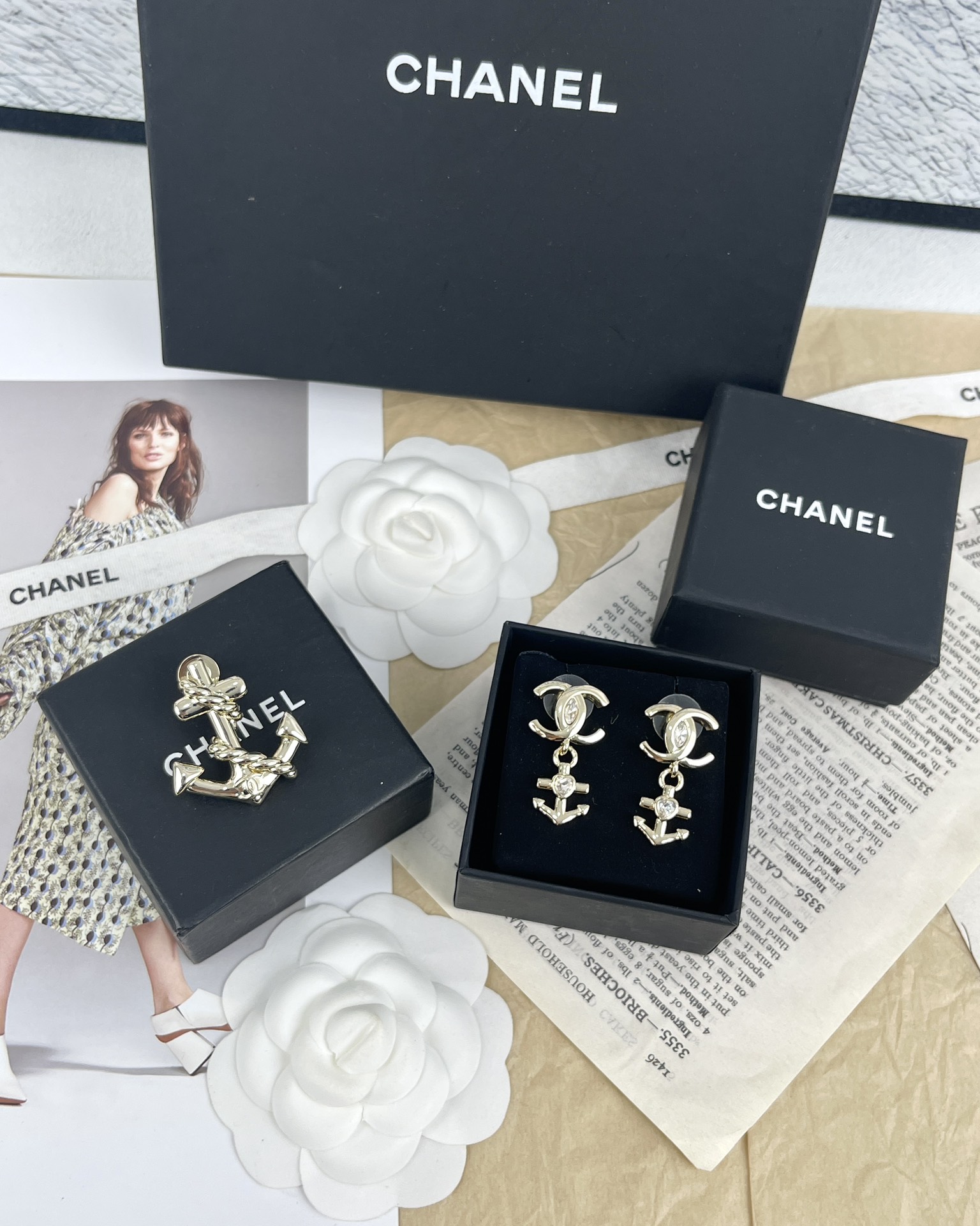 Chanel Anchor Brooch - Best Replica Jewelry™