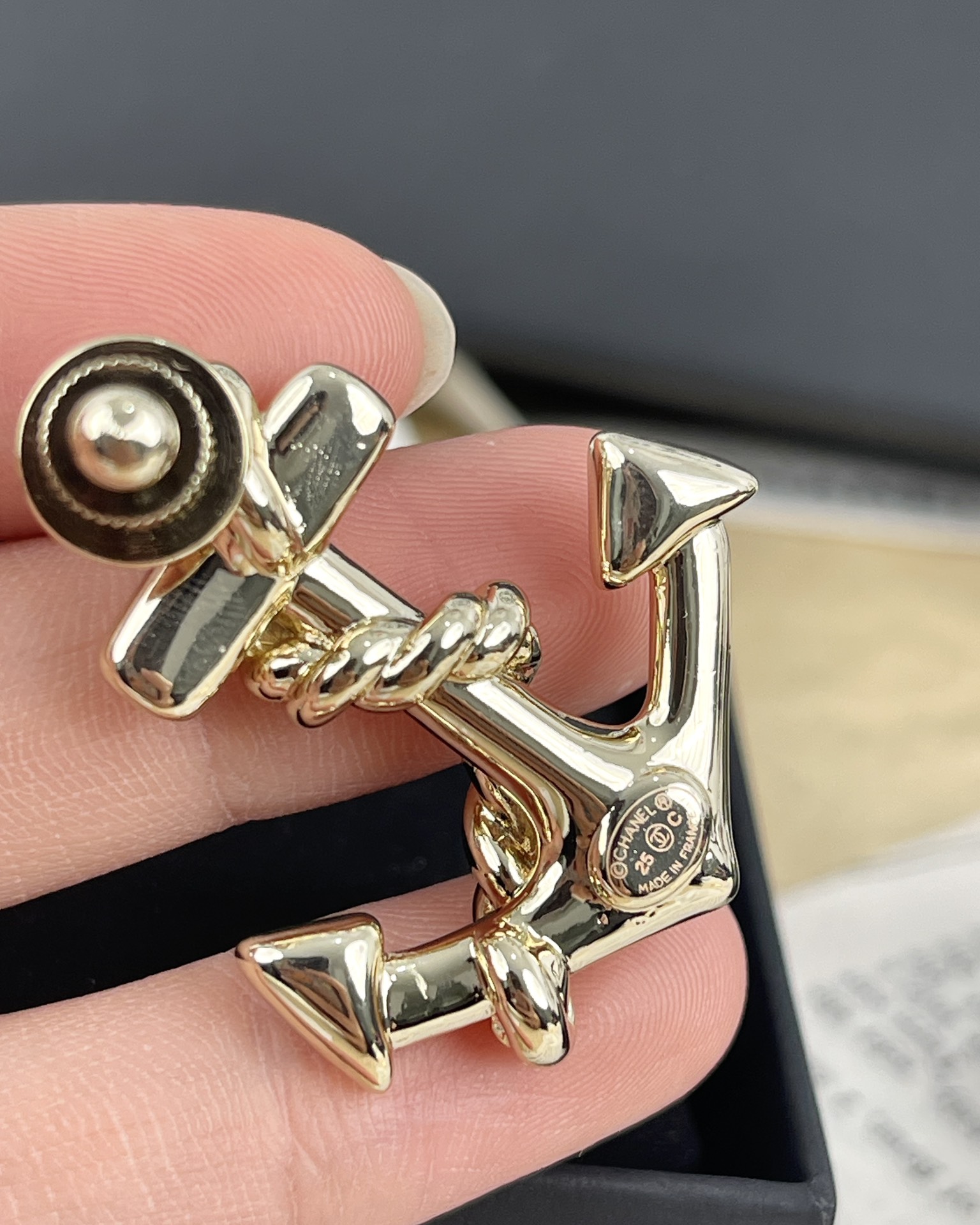 Chanel Anchor Brooch - Best Replica Jewelry™