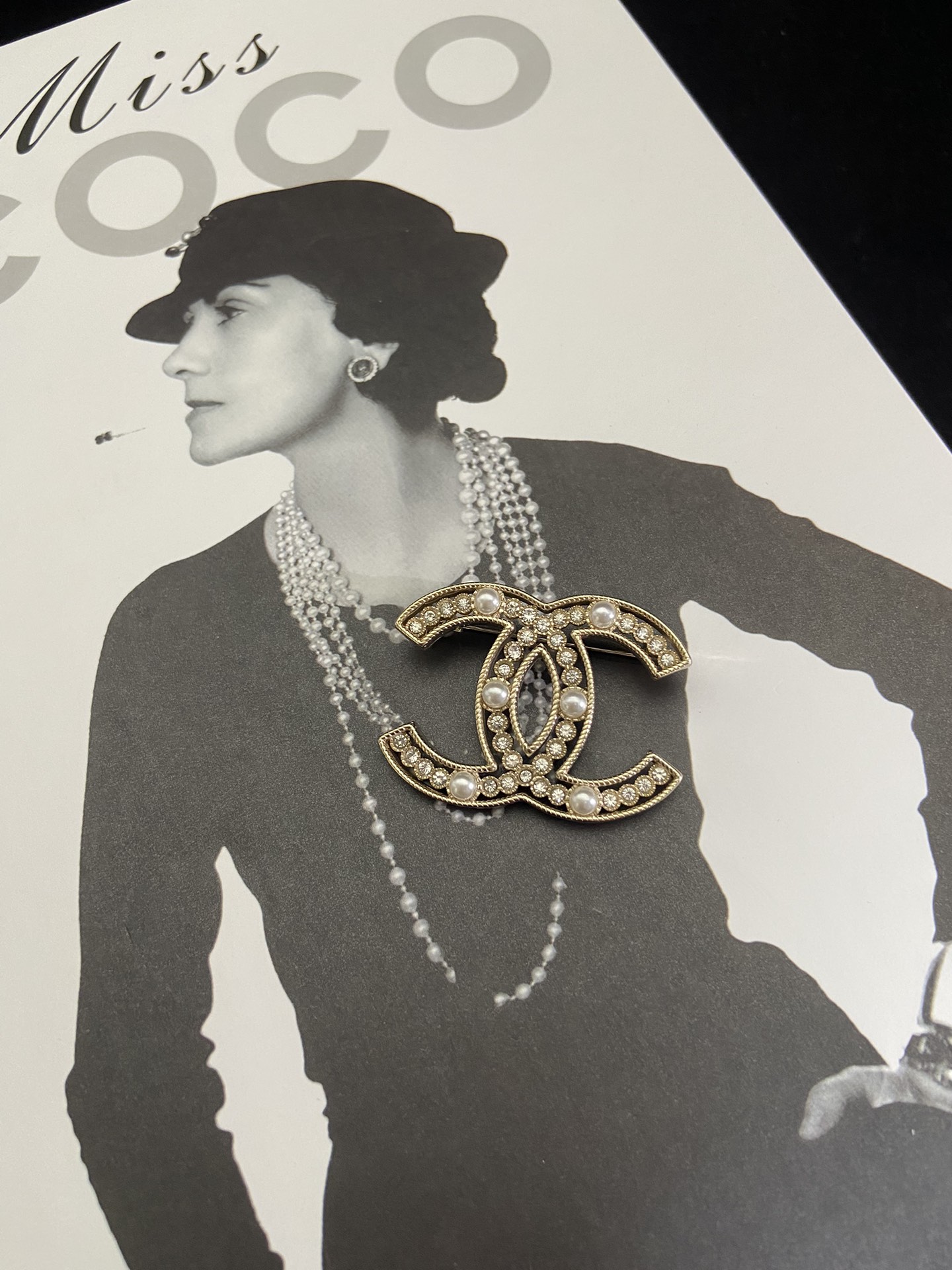 Chanel Pearl Brooch Earrings Bracelet Necklace - Best Replica Jewelry™