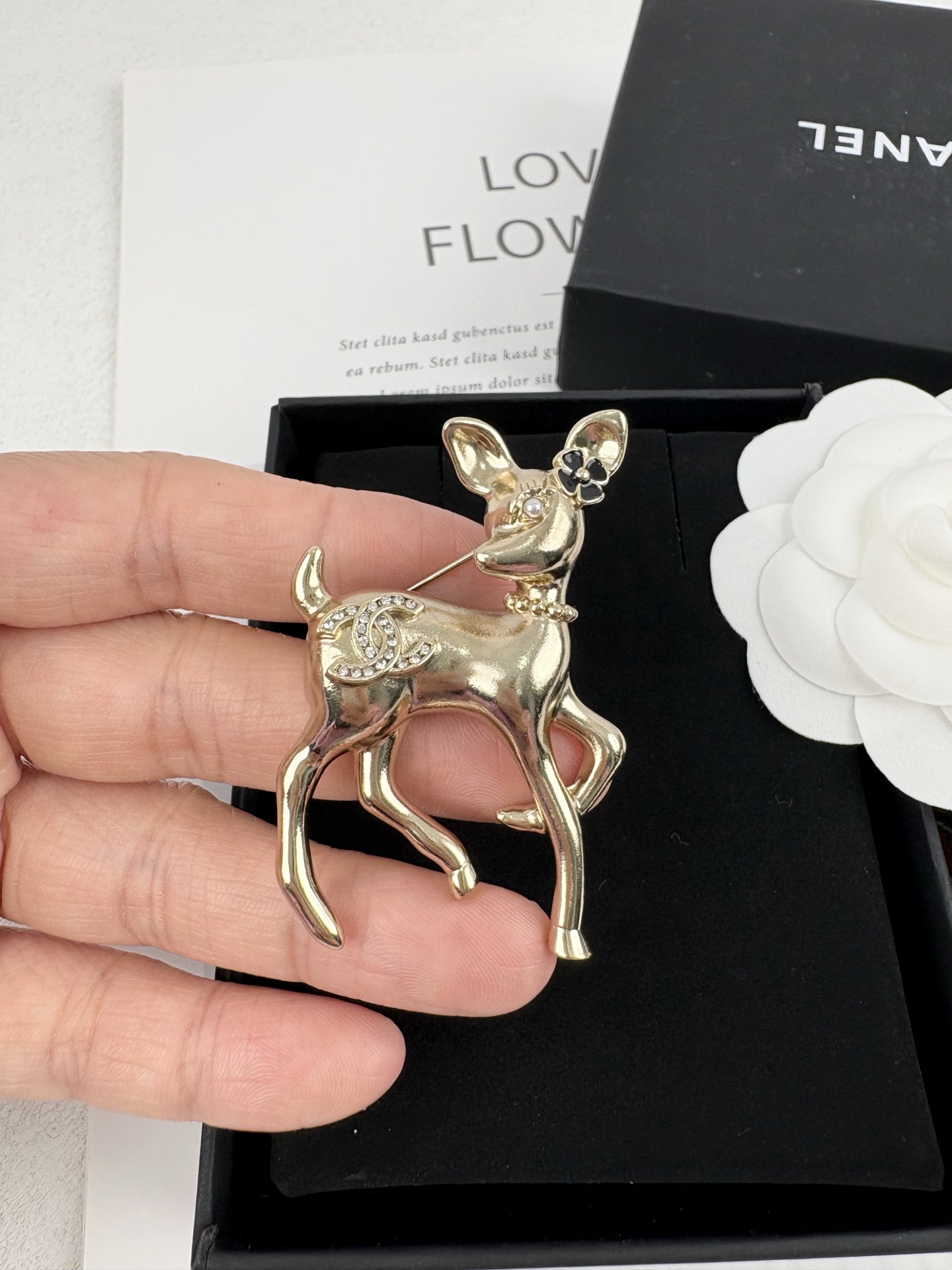 Chanel Reindeer Brooch - Best Replica Jewelry™