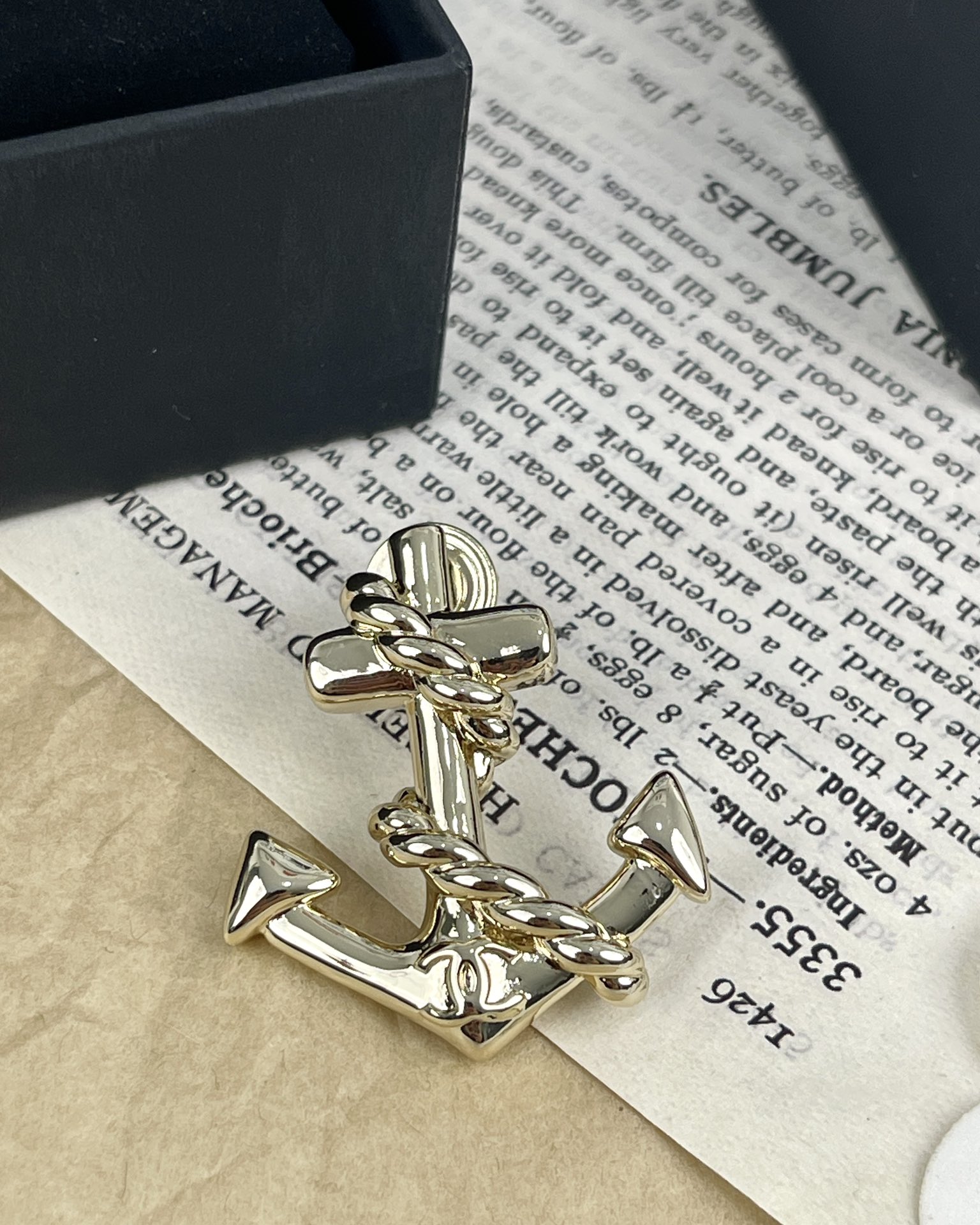 Chanel Anchor Brooch - Best Replica Jewelry™