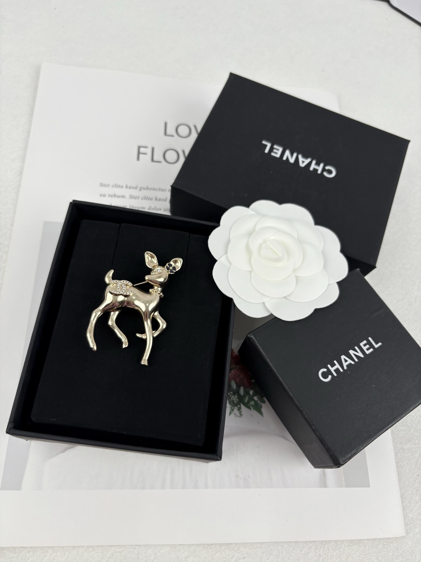Chanel Reindeer Brooch - Best Replica Jewelry™