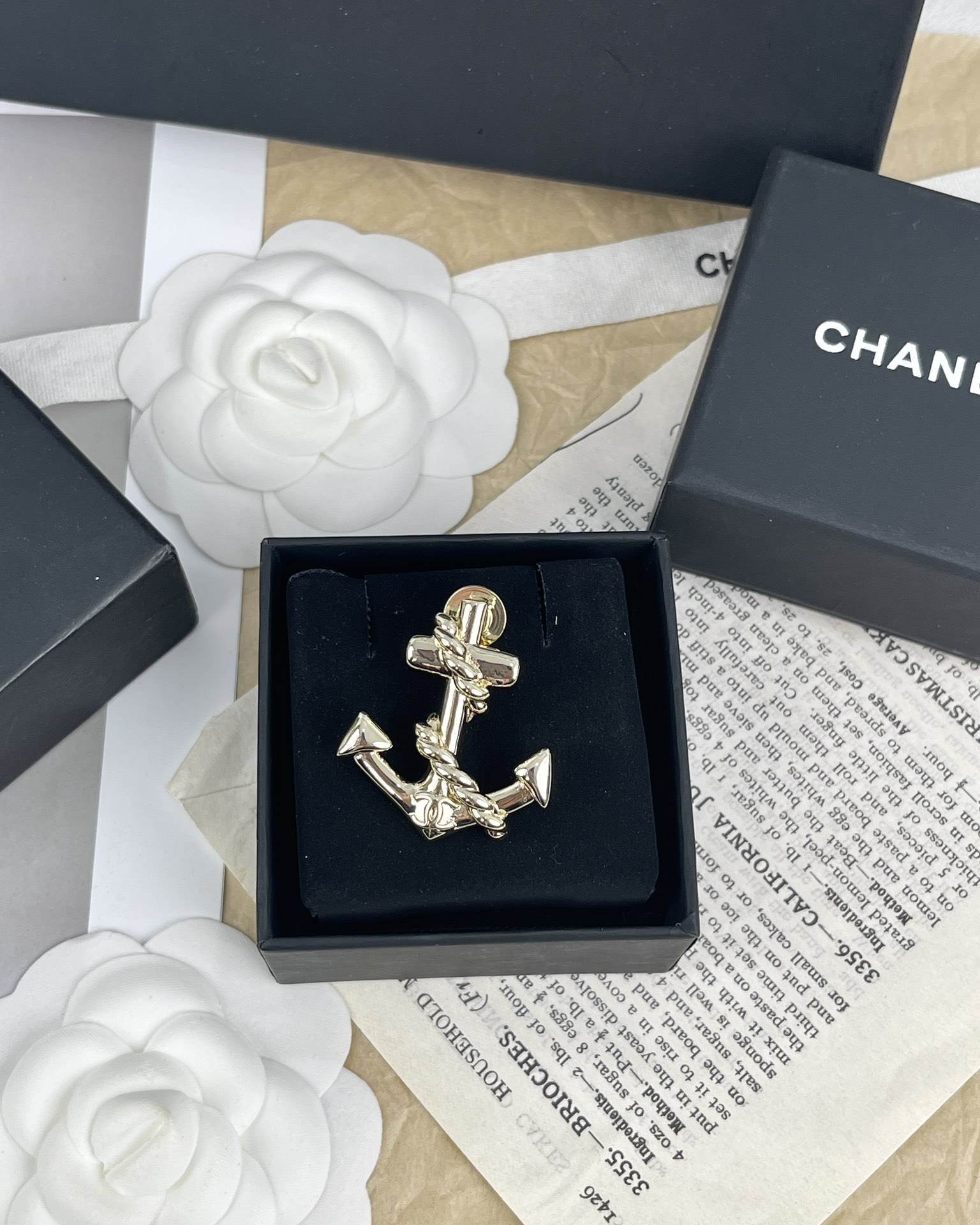 Chanel Anchor Brooch - Best Replica Jewelry™