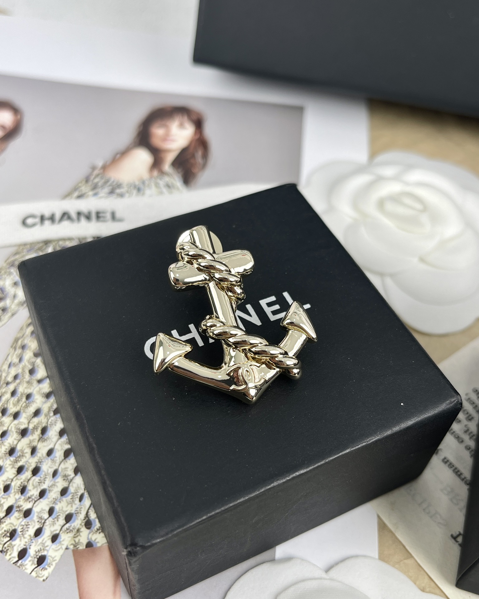 Chanel Anchor Brooch - Best Replica Jewelry™