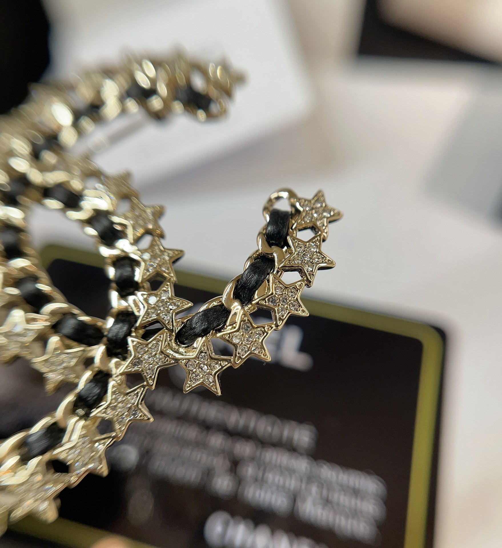 Chanel Little Star Leather Wrap CC Brooch - Best Replica Jewelry™