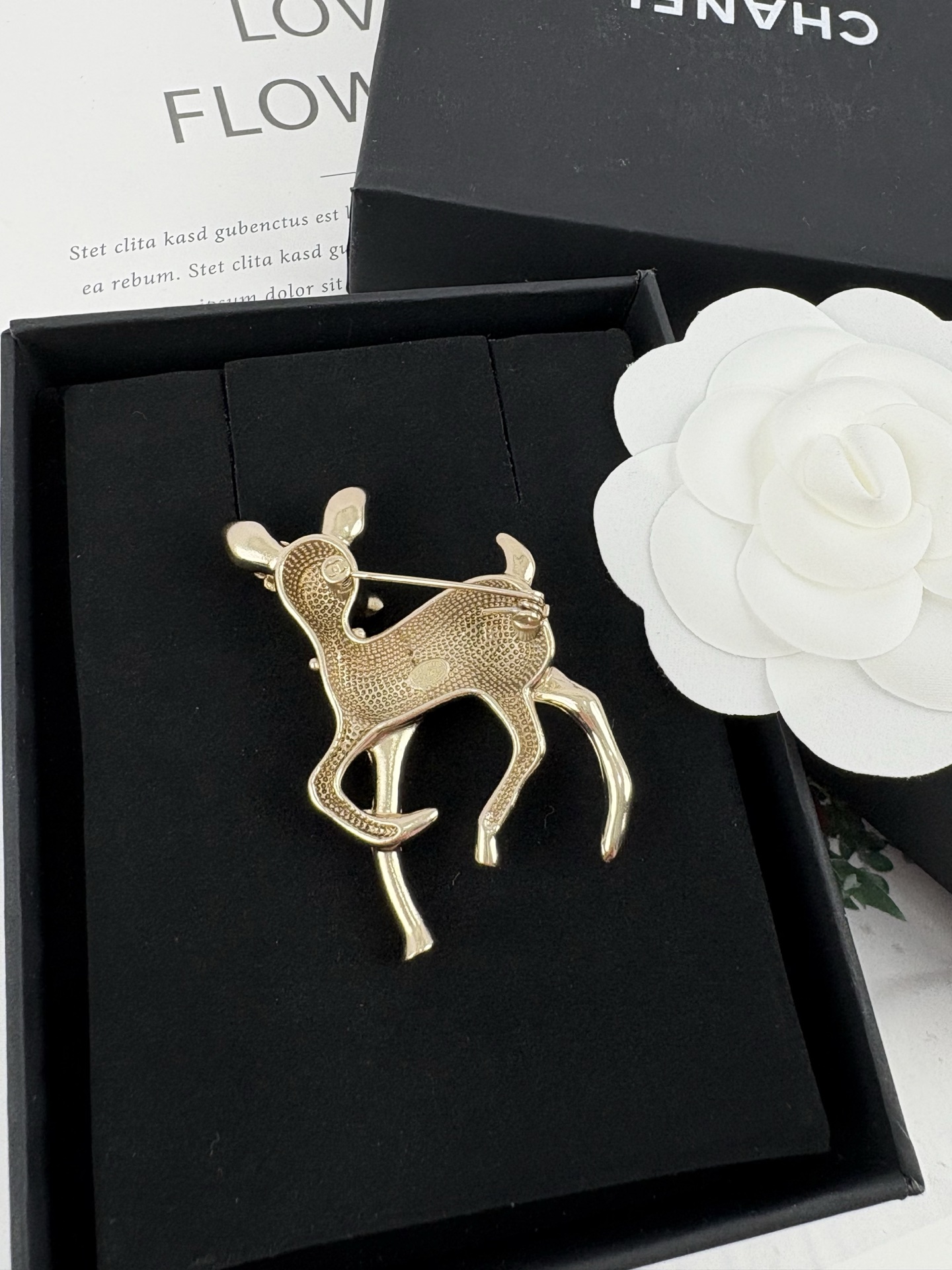 Chanel Reindeer Brooch - Best Replica Jewelry™