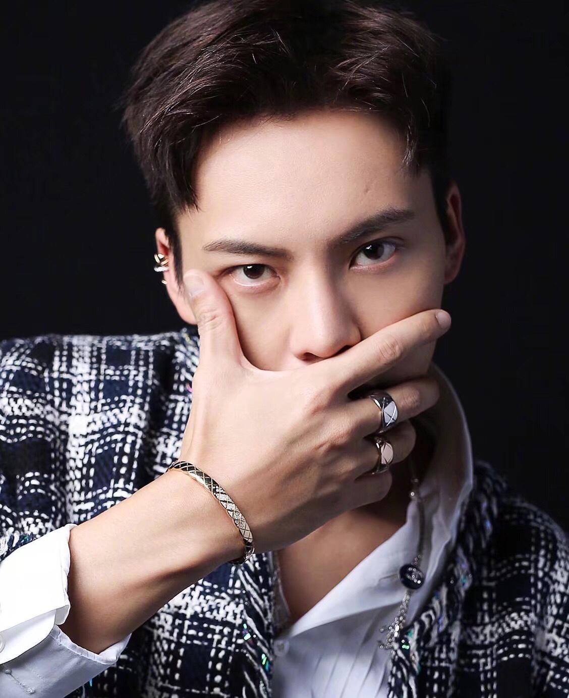 Chanel Diamond Coco Crush Bangle Bracelet - Wide Version - Best Replica Jewelry™