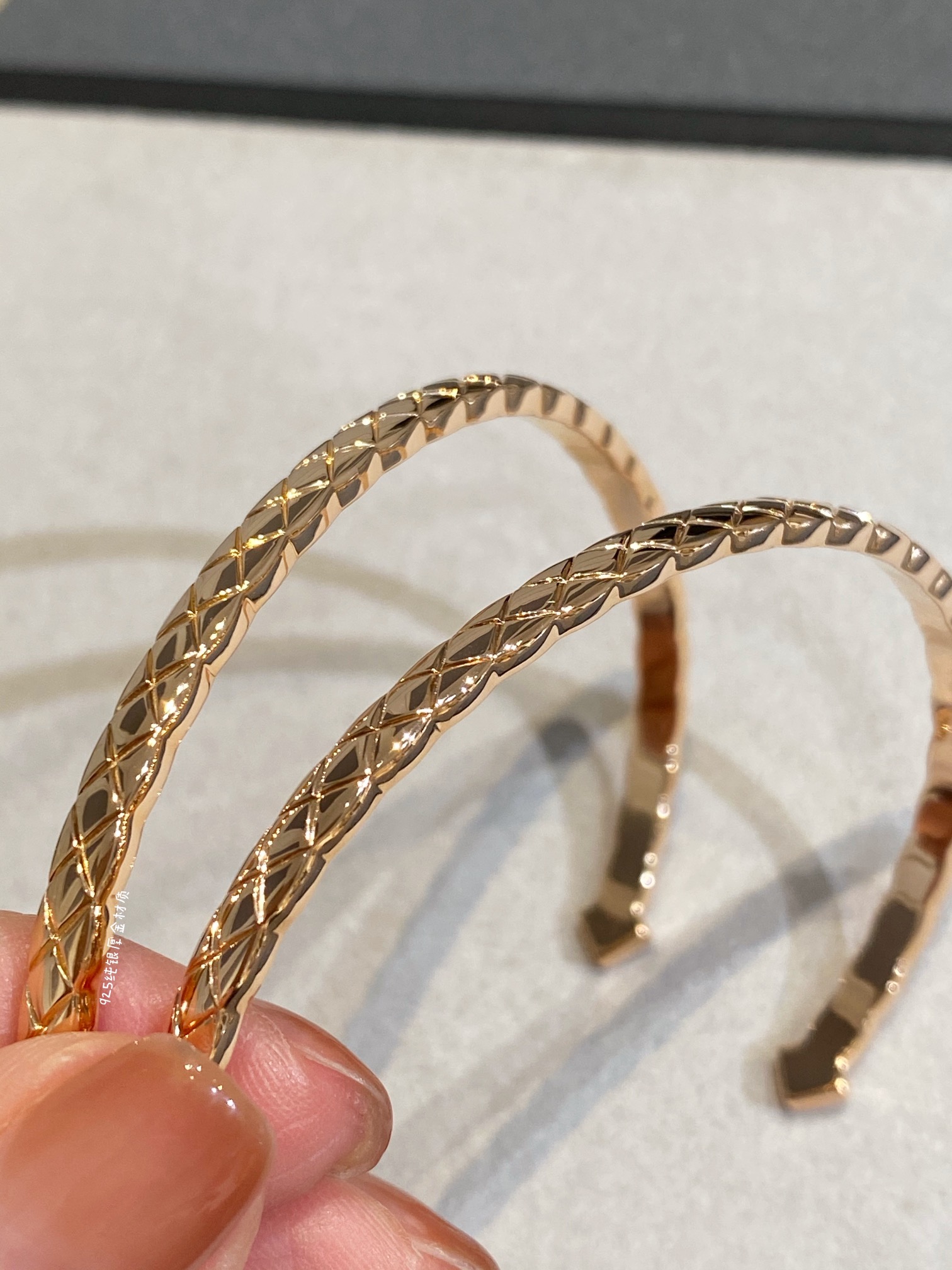 Chanel Coco Crush Open Cuff Bangle Bracelet - Best Replica Jewelry™