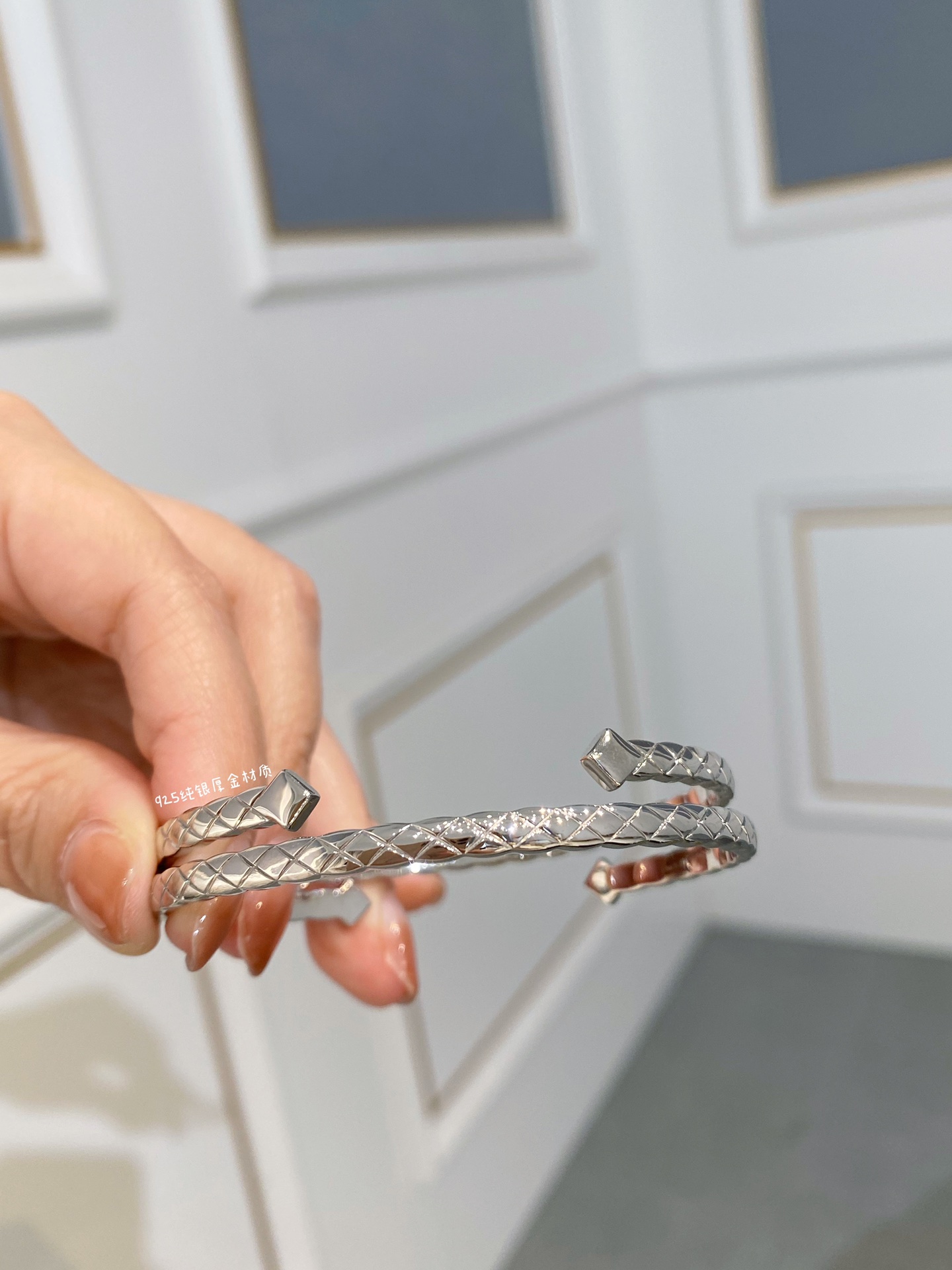 Chanel Coco Crush Open Cuff Bangle Bracelet - Best Replica Jewelry™