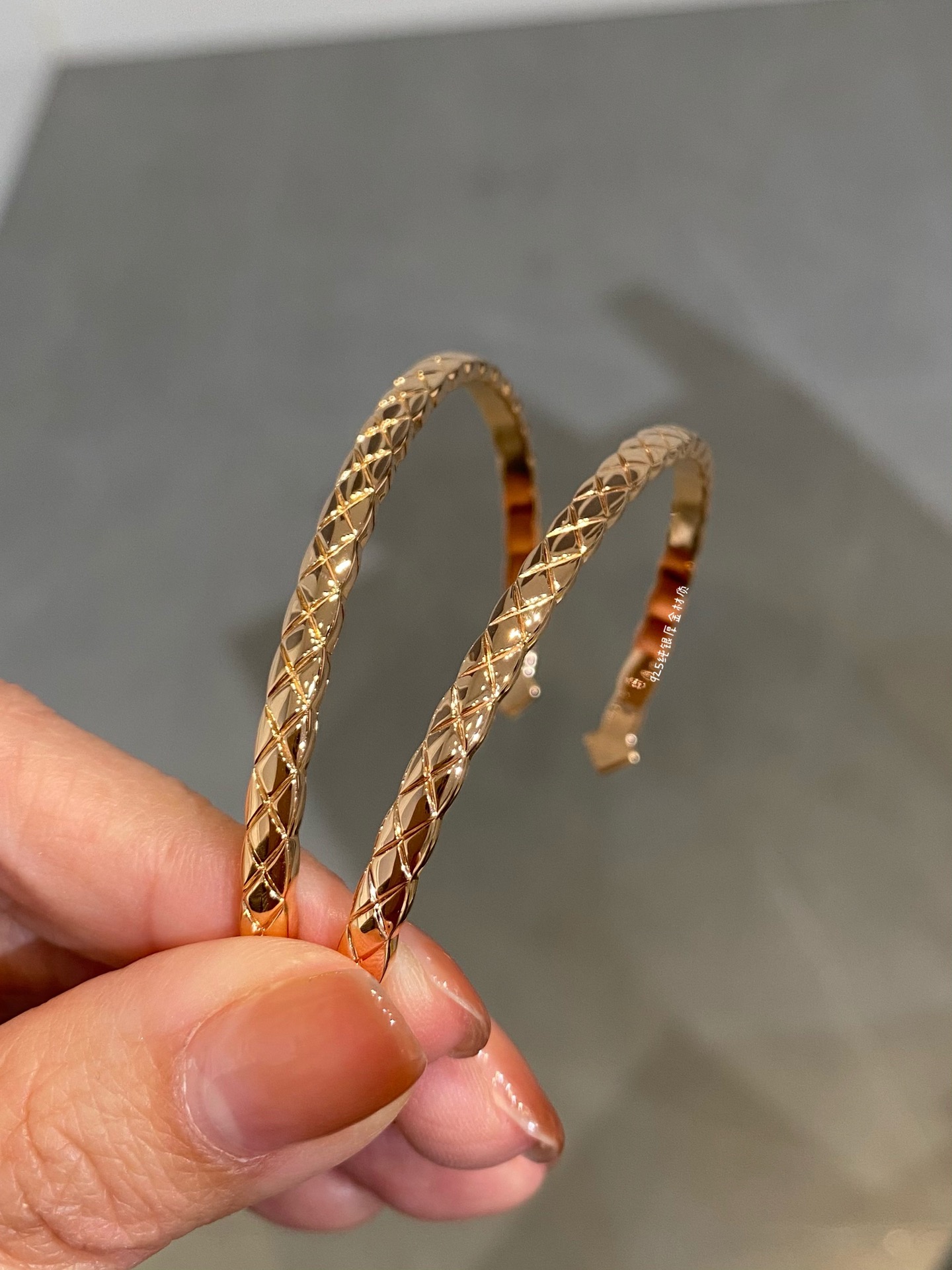 Chanel Coco Crush Open Cuff Bangle Bracelet - Best Replica Jewelry™