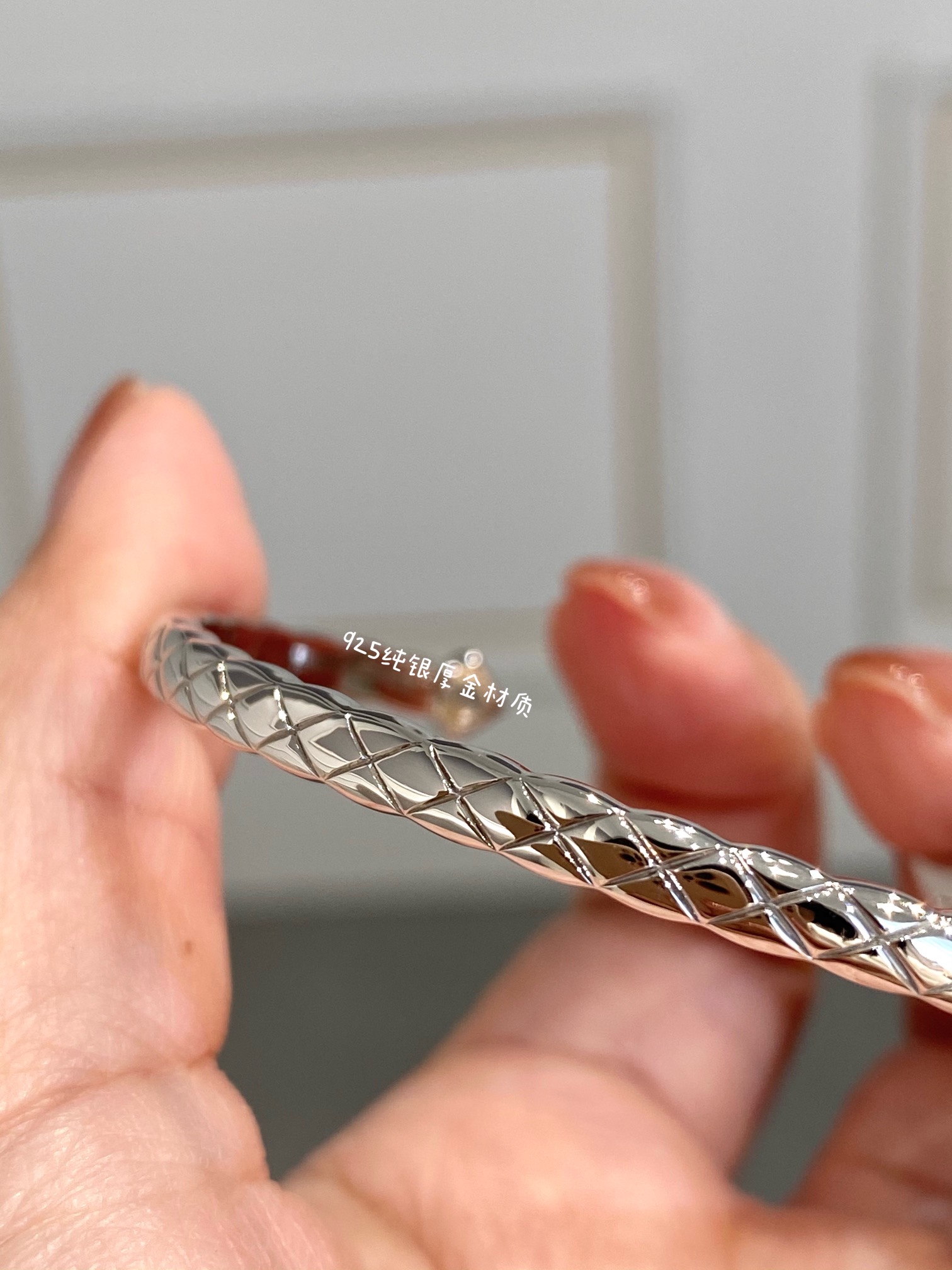 Chanel Coco Crush Open Cuff Bangle Bracelet - Best Replica Jewelry™