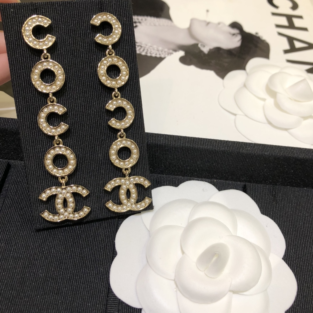 Coco Chanel Brooch Earrings Necklace - Best Replica Jewelry™