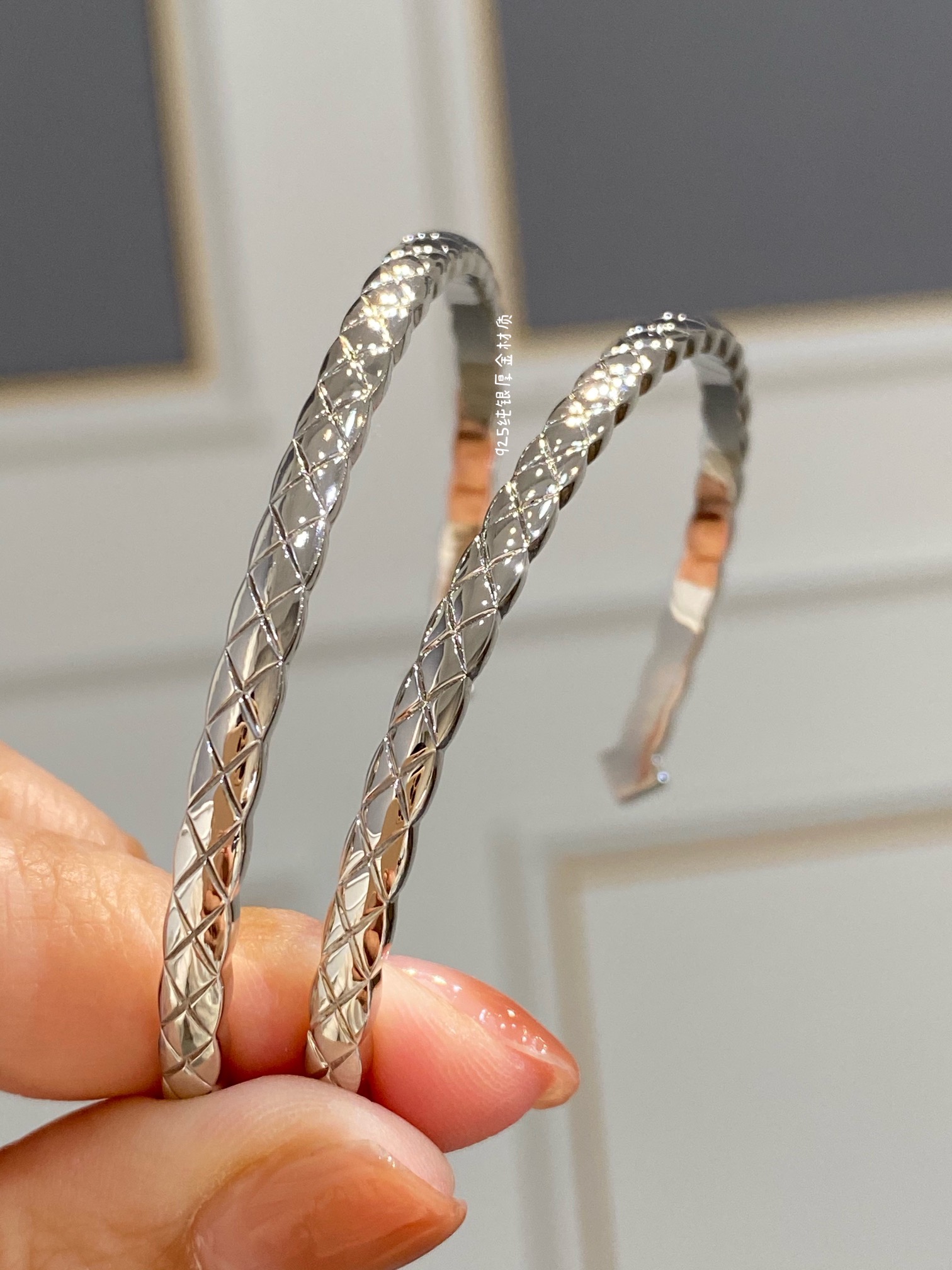 Chanel Coco Crush Open Cuff Bangle Bracelet - Best Replica Jewelry™