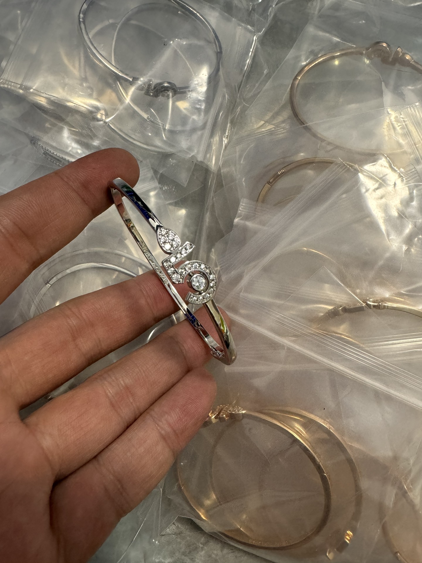 Chanel NO.5 Bangle Bracelet - Best Replica Jewelry™