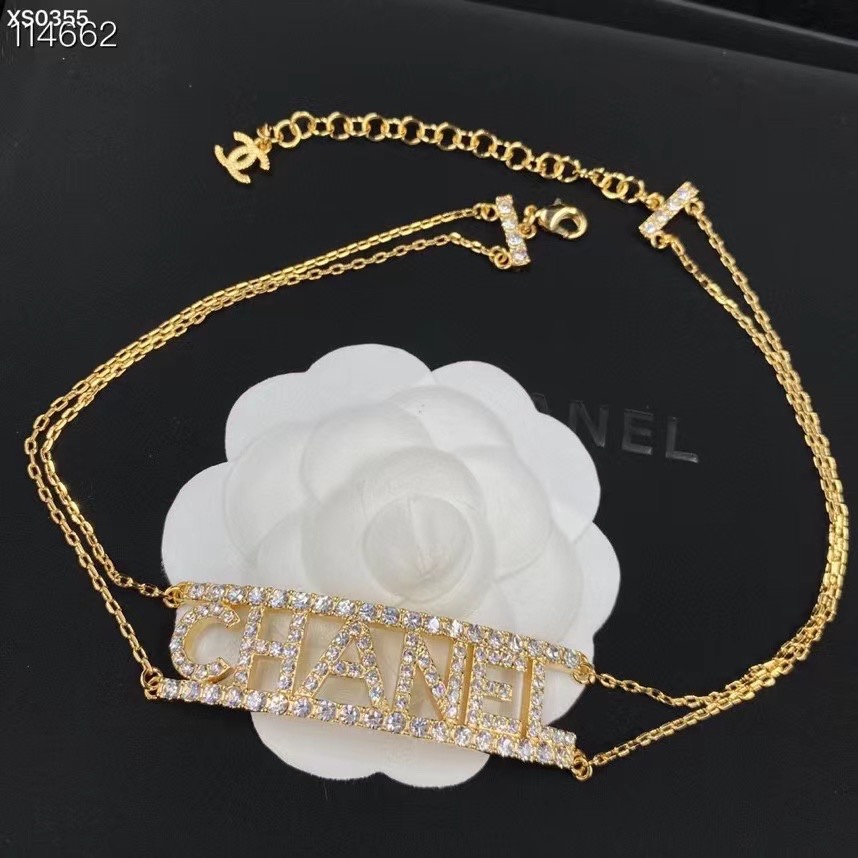 Chanel Monogram Earrings Bracelet Necklace - Best Replica Jewelry™