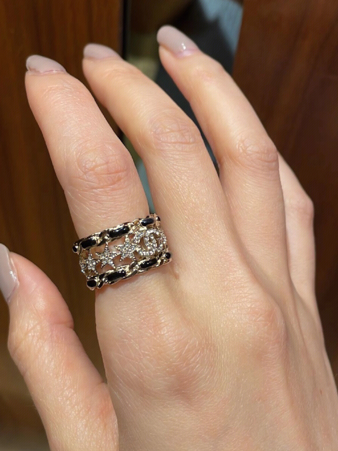 Chanel Coco Crush Ring - Wide No Diamond - Best Replica Jewelry™