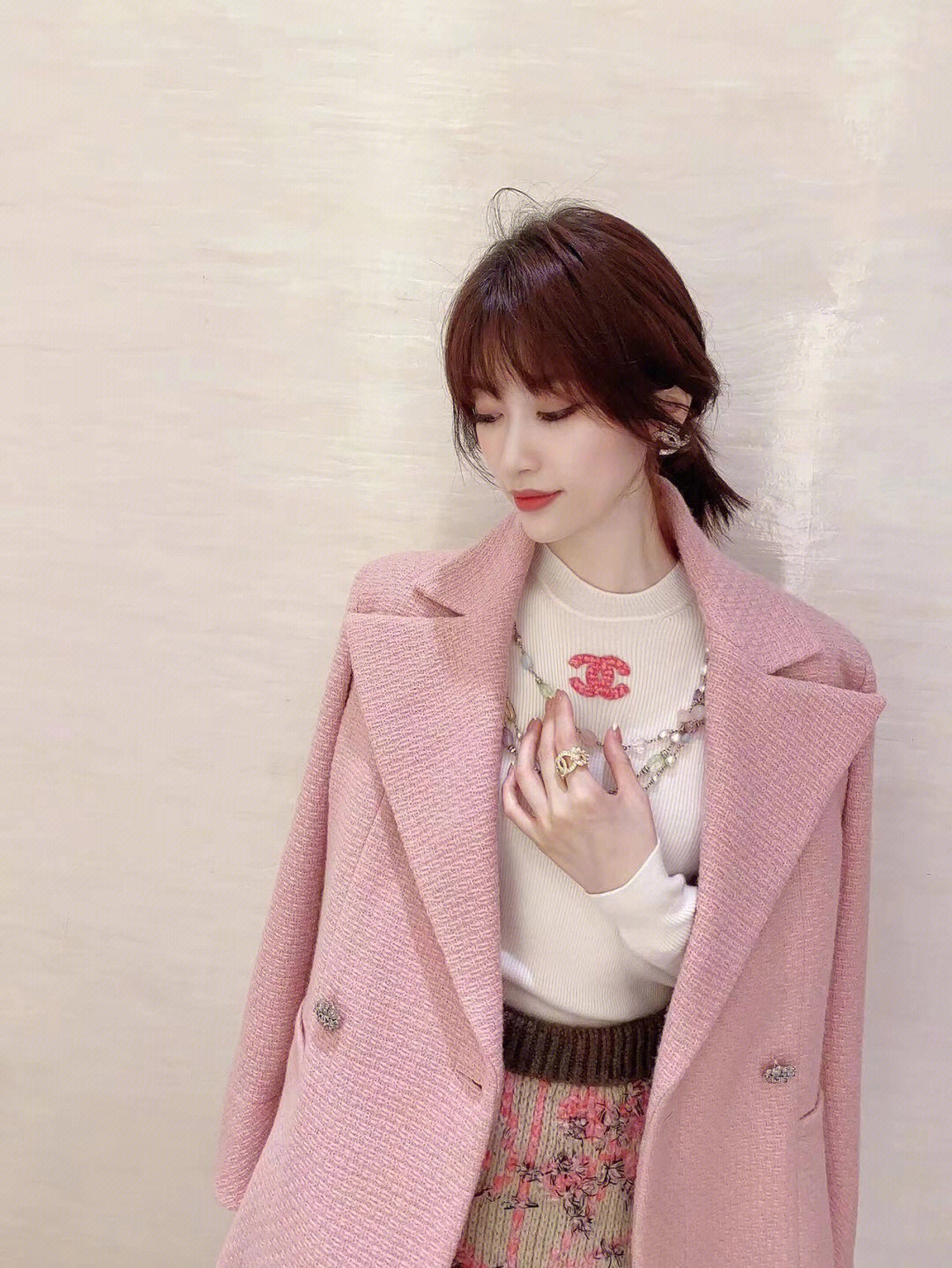 Chanel Wide Hollow Ear of Wheat Ring - Best Replica Jewelry™