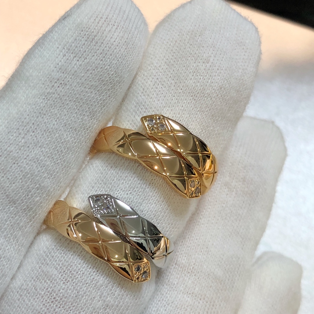 Chanel Coco Crush Toi et Moi Ring - Large Version - Best Replica Jewelry™