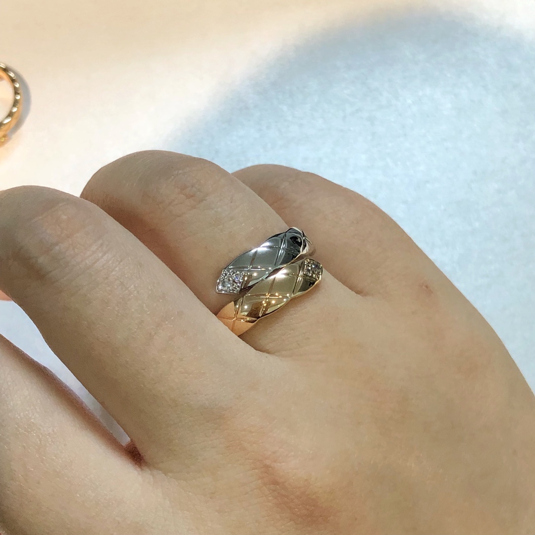 Chanel Coco Crush Toi et Moi Ring - Large Version - Best Replica Jewelry™