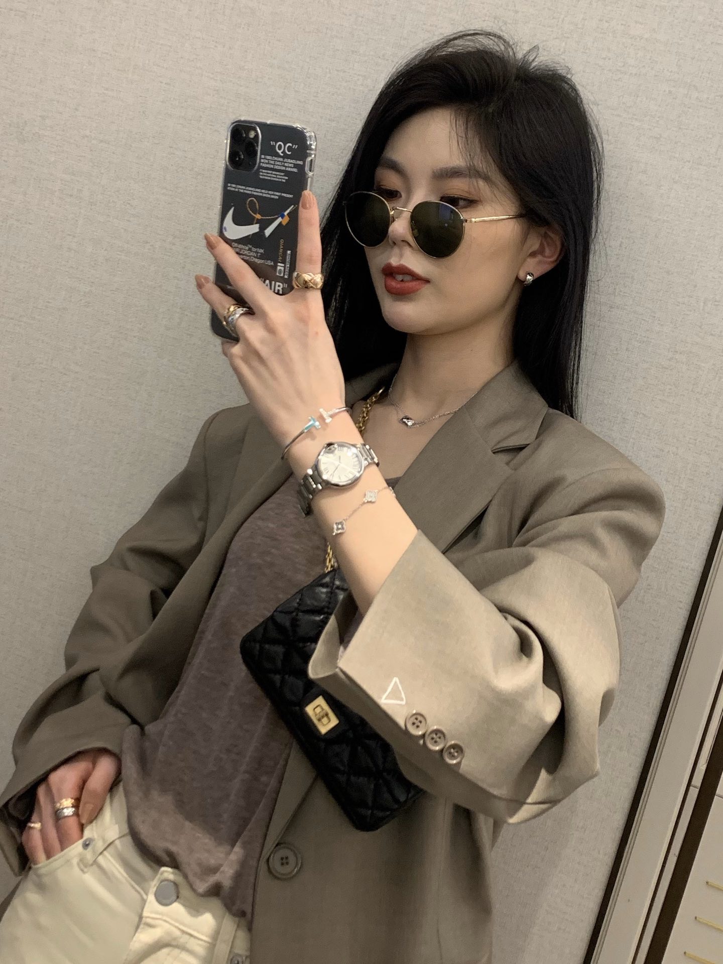 Chanel No Diamond Wide Coco Crush Ring - Best Replica Jewelry™