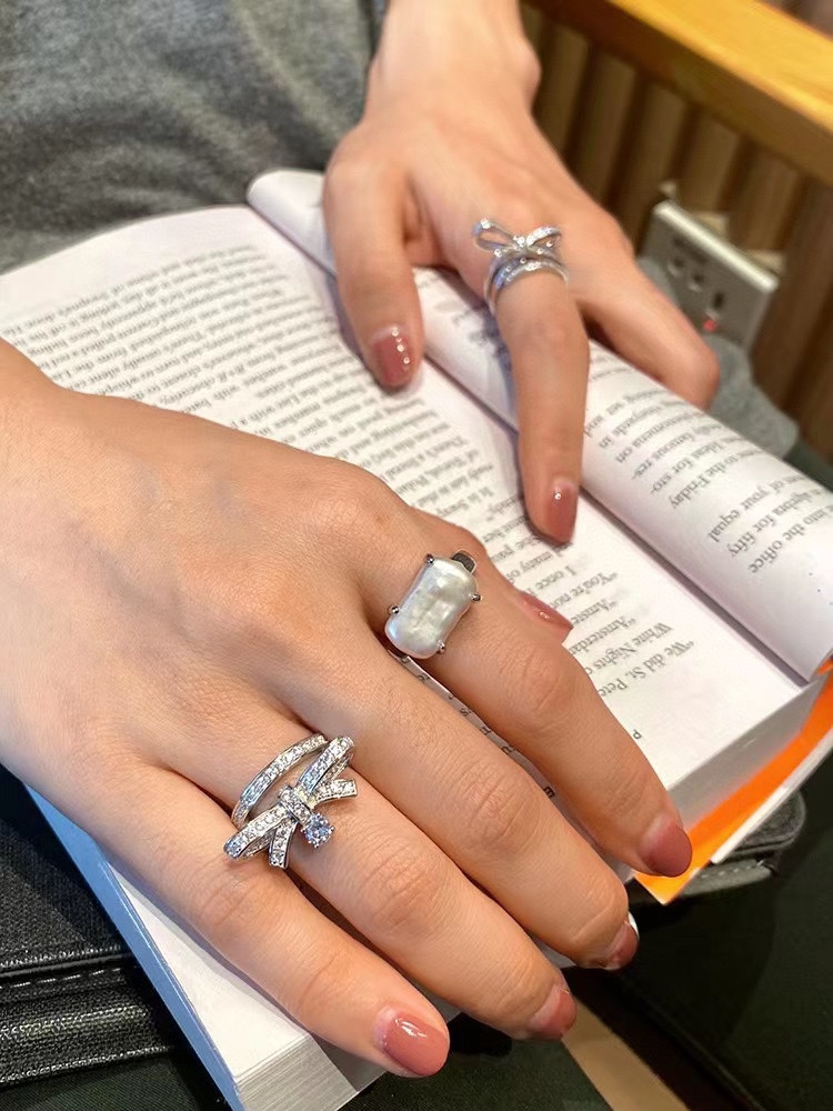 Chanel Ruban Bow Ring - Best Replica Jewelry™