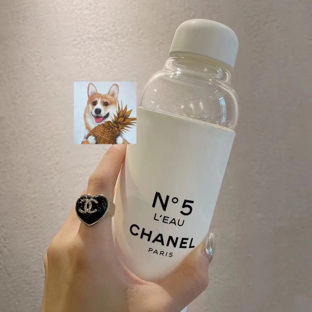 Chanel Large Quilted Black Heart Ring - Best Replica Jewelry™