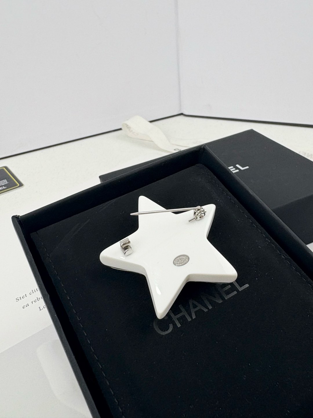 Chanel Silver Star Brooch - Best Replica Jewelry™